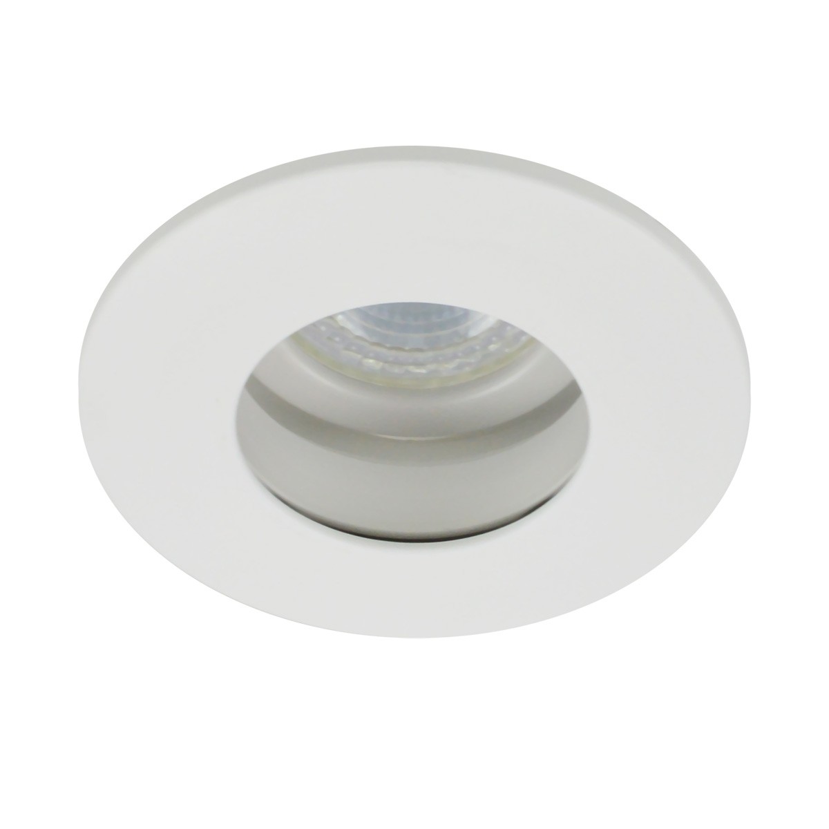 Projectlight Zeus - spot encastré - Ø 90 mm, Ø 74 mm encastré - IP65 - blanc
