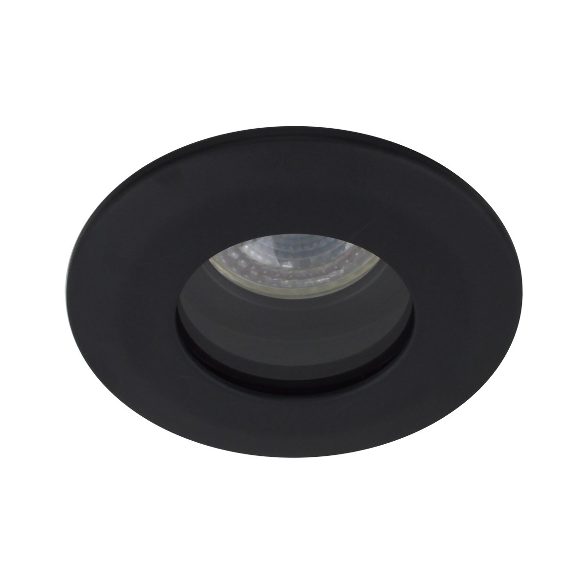 Projectlight Zeus - spot encastrable - Ø 90 mm, Ø 74 mm encastrable - IP65 - noir