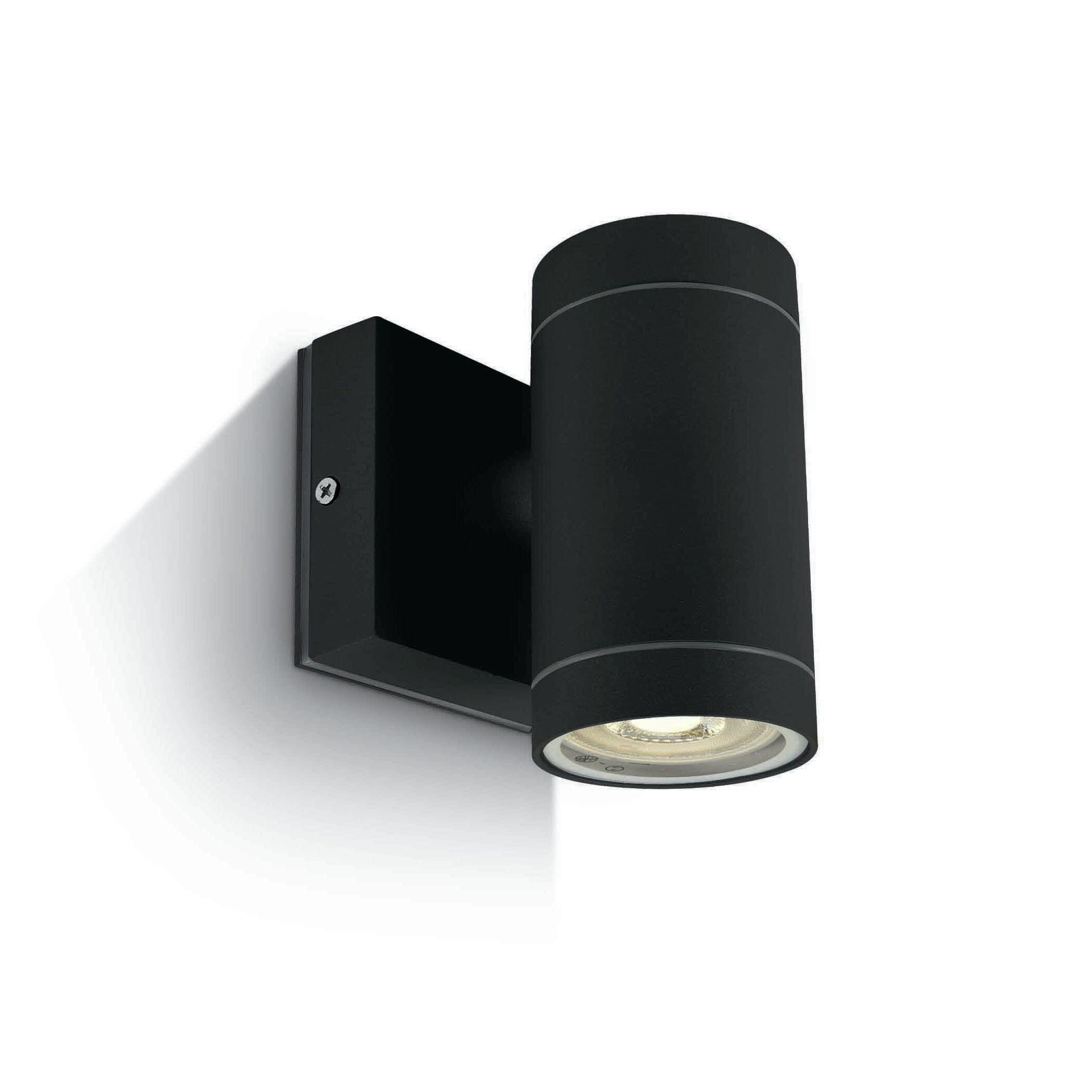 ONE Light Outdoor Cylinders - applique murale d"extérieur - 6,5 x 12,1 cm - IP54 - noir