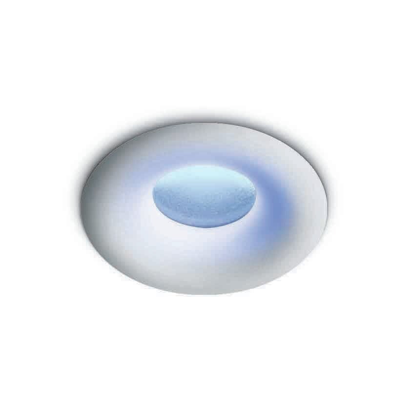 ONE Light - spot à encastrer - Ø 16 mm, Ø 12 mm à encastrer - 1W LED inclus - IP44 - blanc
