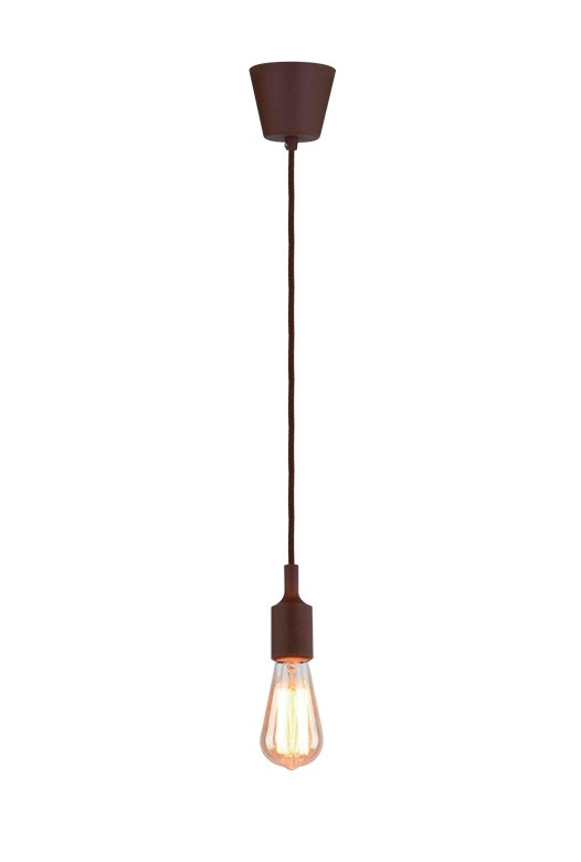 Elmark Sailor - lampe suspendue 1L - Ø cm - marron