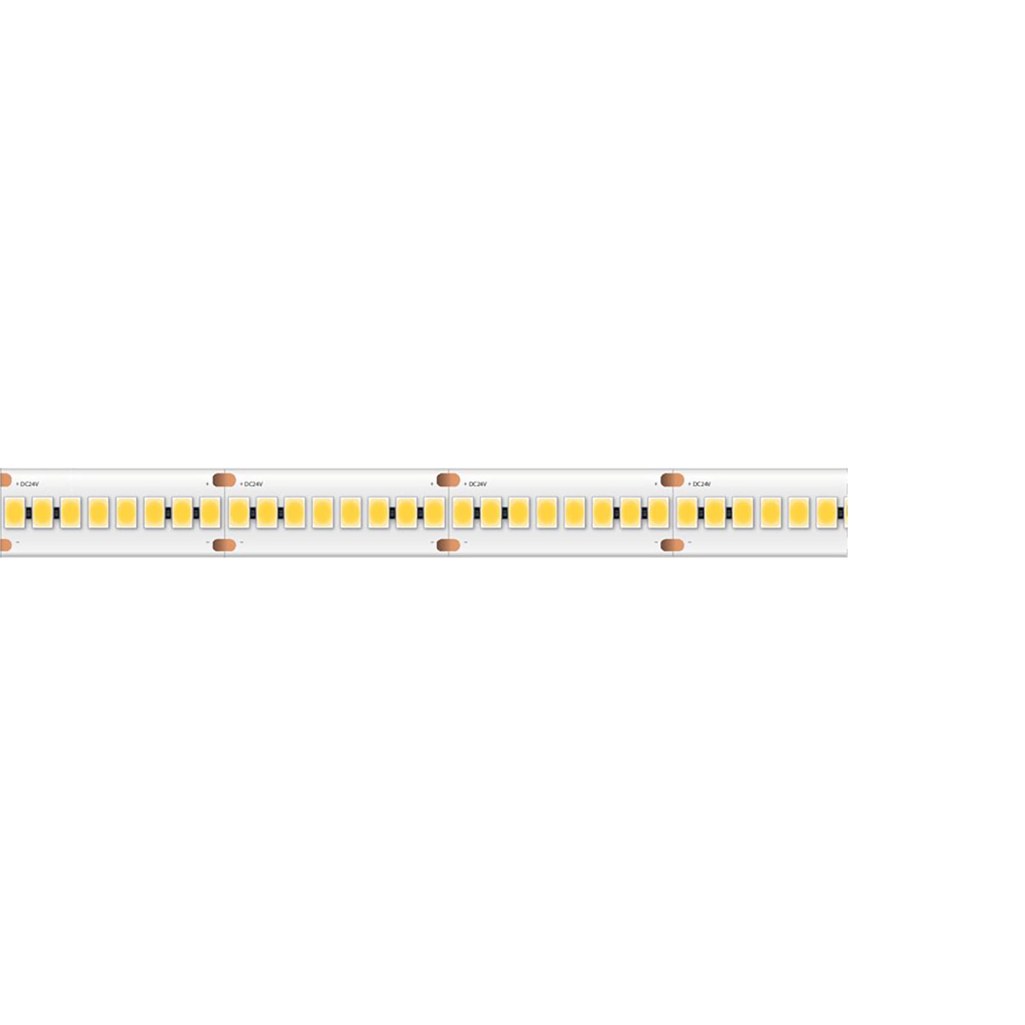 Bande LED KLUS - 1 cm de largeur, de longueur - 24Vdc - dimmable - 12,6W par mètre - 240 LED par mètre