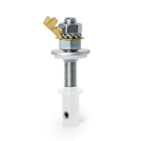 Klus FI-8-LIN-Z - point de fixation conducteur - blanc