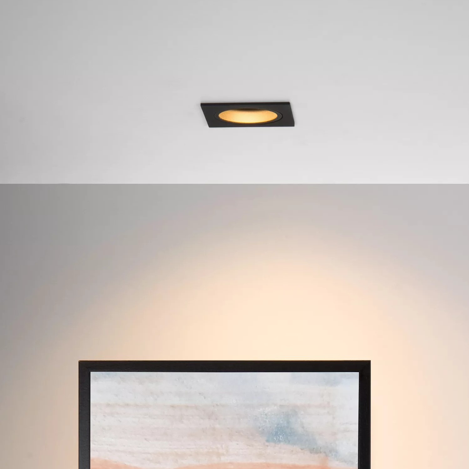 Lucide Embed - spot encastrable - mm, Ø 83 mm encastrable - noir