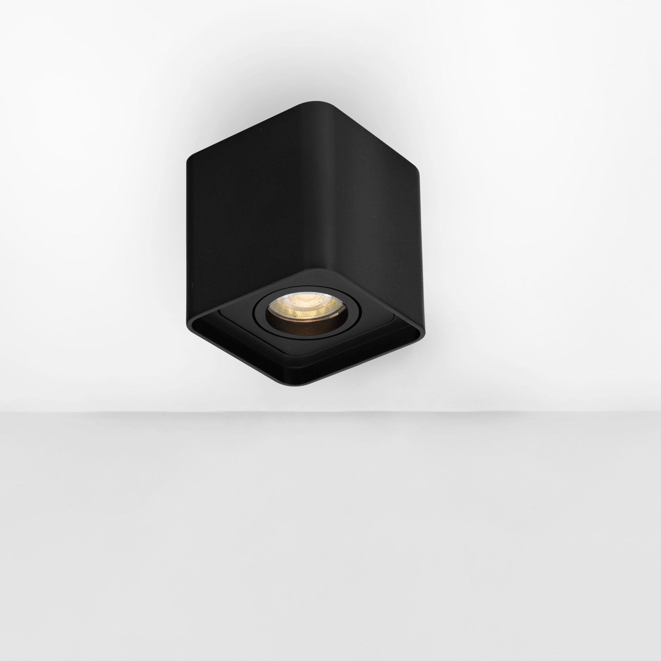Nova Luce Monique - plafonnier - 8,5 x 11,5 x 8,5 cm - noir sablé