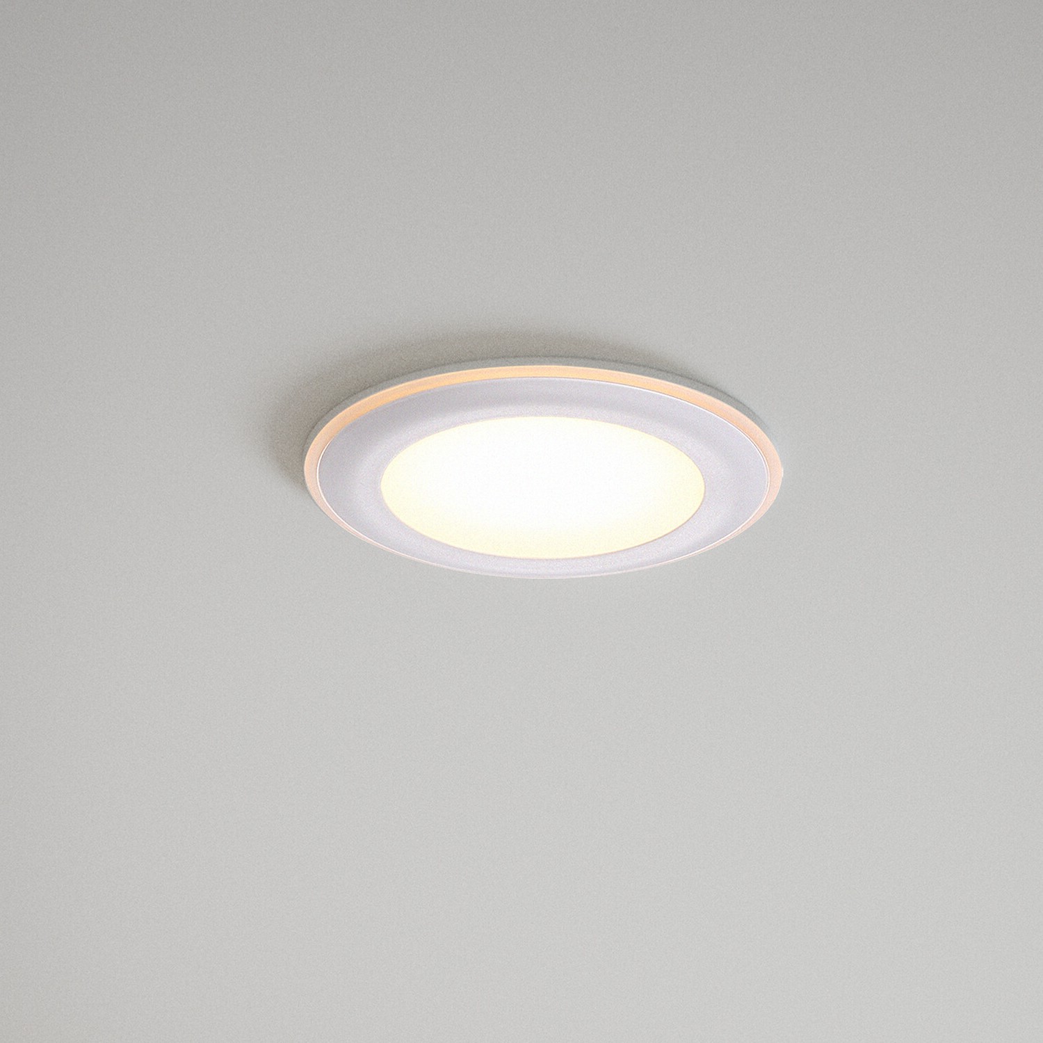 Nordlux Elkton 8 - spot encastré - Ø 82 mm, Ø 65 mm encastré - fonction Moodmaker à 3 niveaux - LED 5,5W dimmable inclus - blanc
