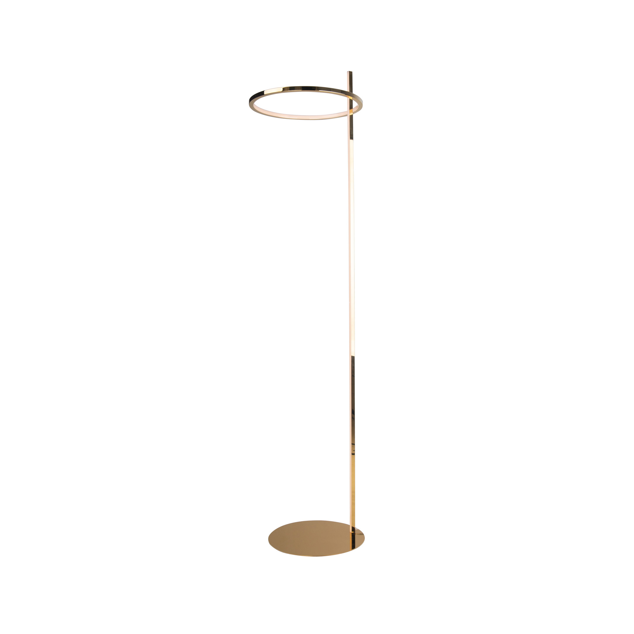 Maxlight Lozanna - lampadaire - - 27W LED inclus - or