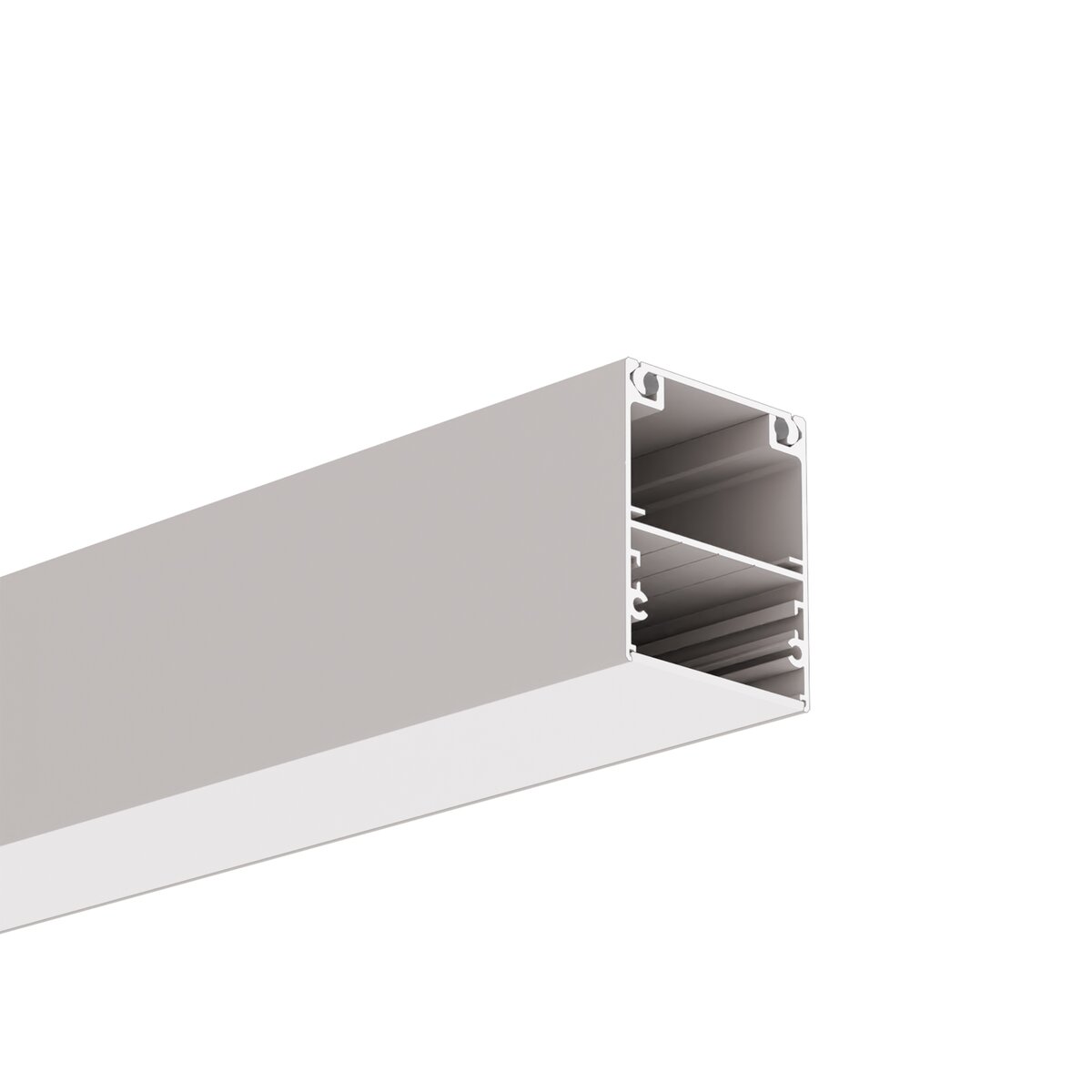 KLUS Inter-plus - Profilé LED - 4,99 x 6 cm - argent anodisé