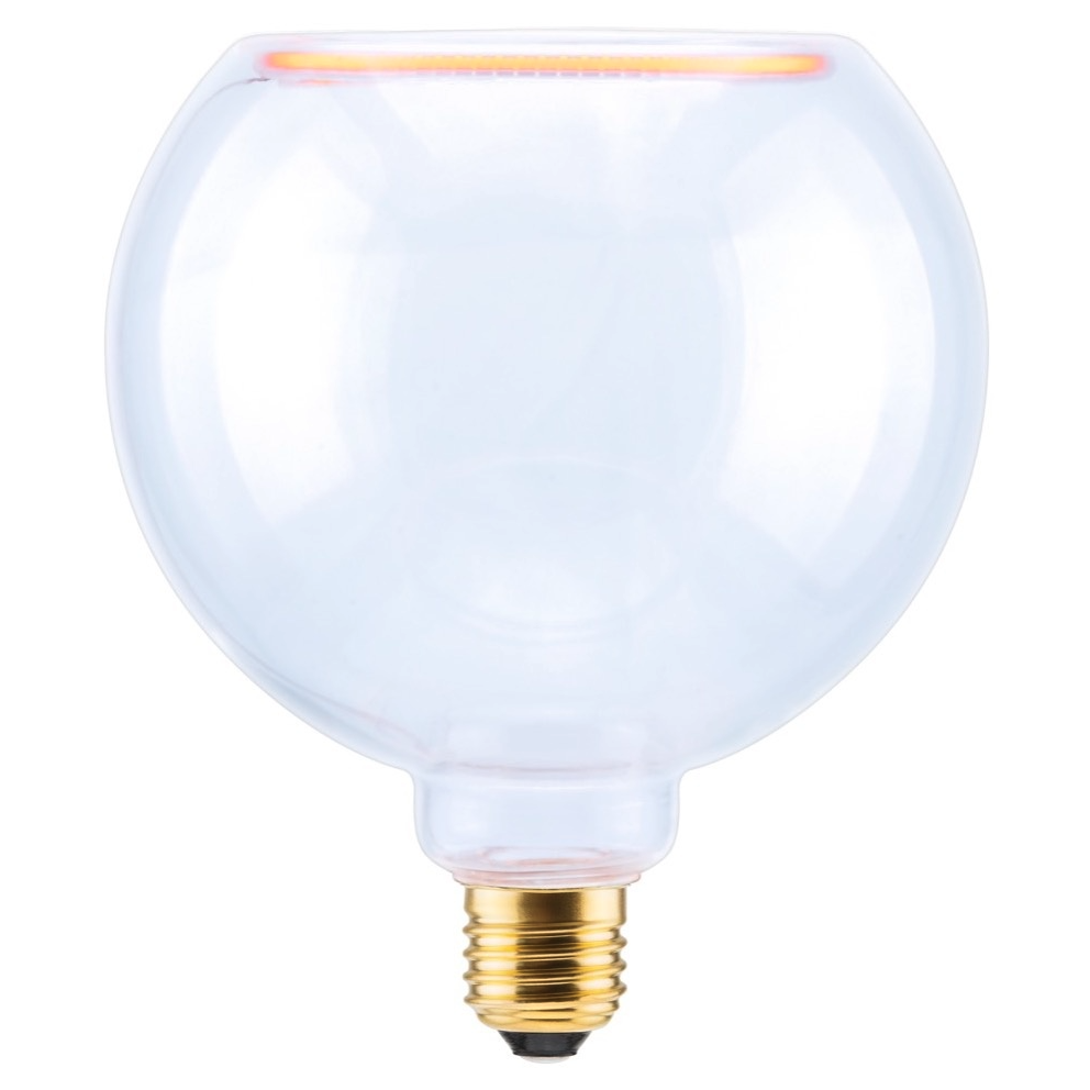 Segula Ampoule LED - Globe flottant - Ø ,5 cm - E27 - 6W dimmable - 1900K - transparent