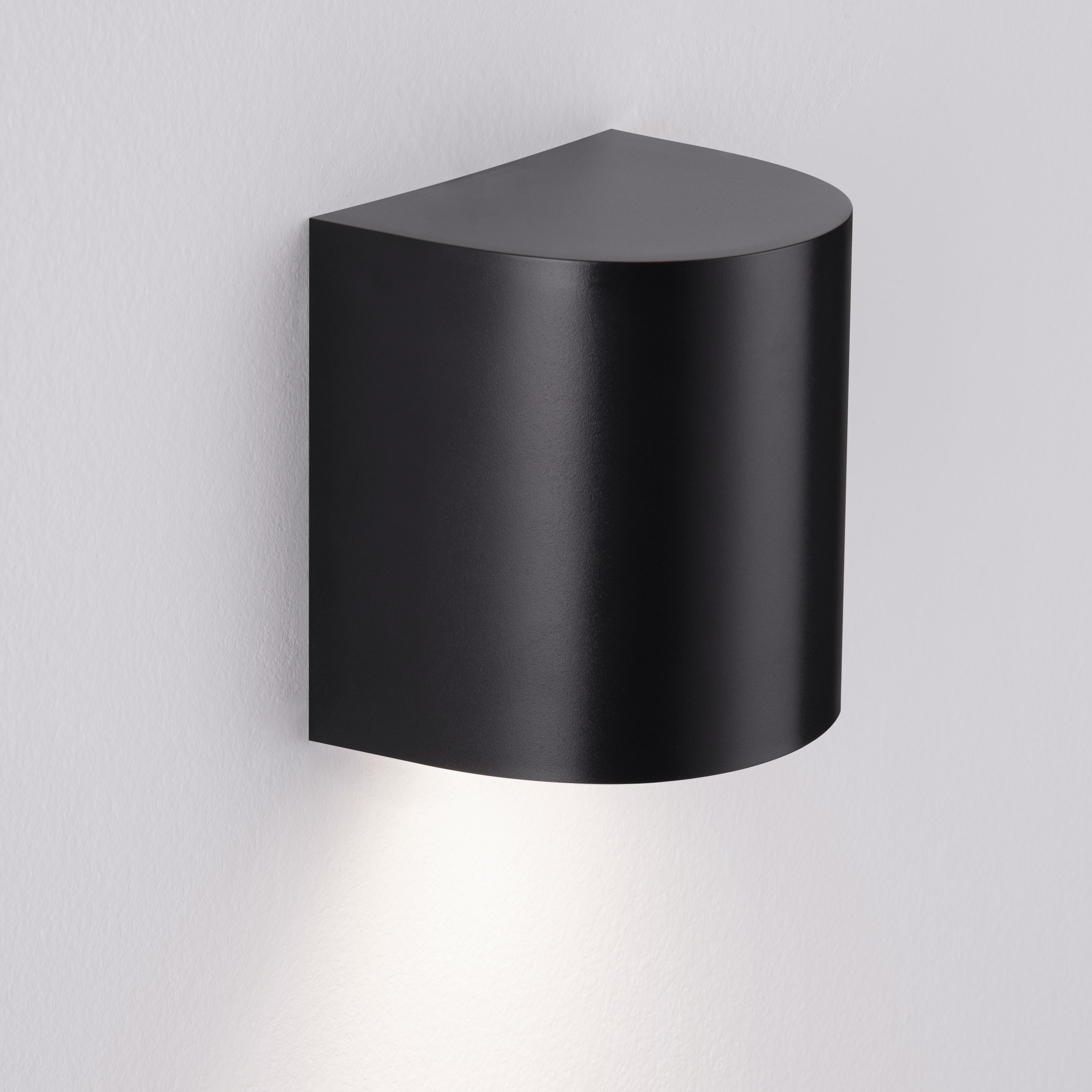 Nova Luce York - applique murale extérieure - x 8,5 cm - IP65 - noir sablé