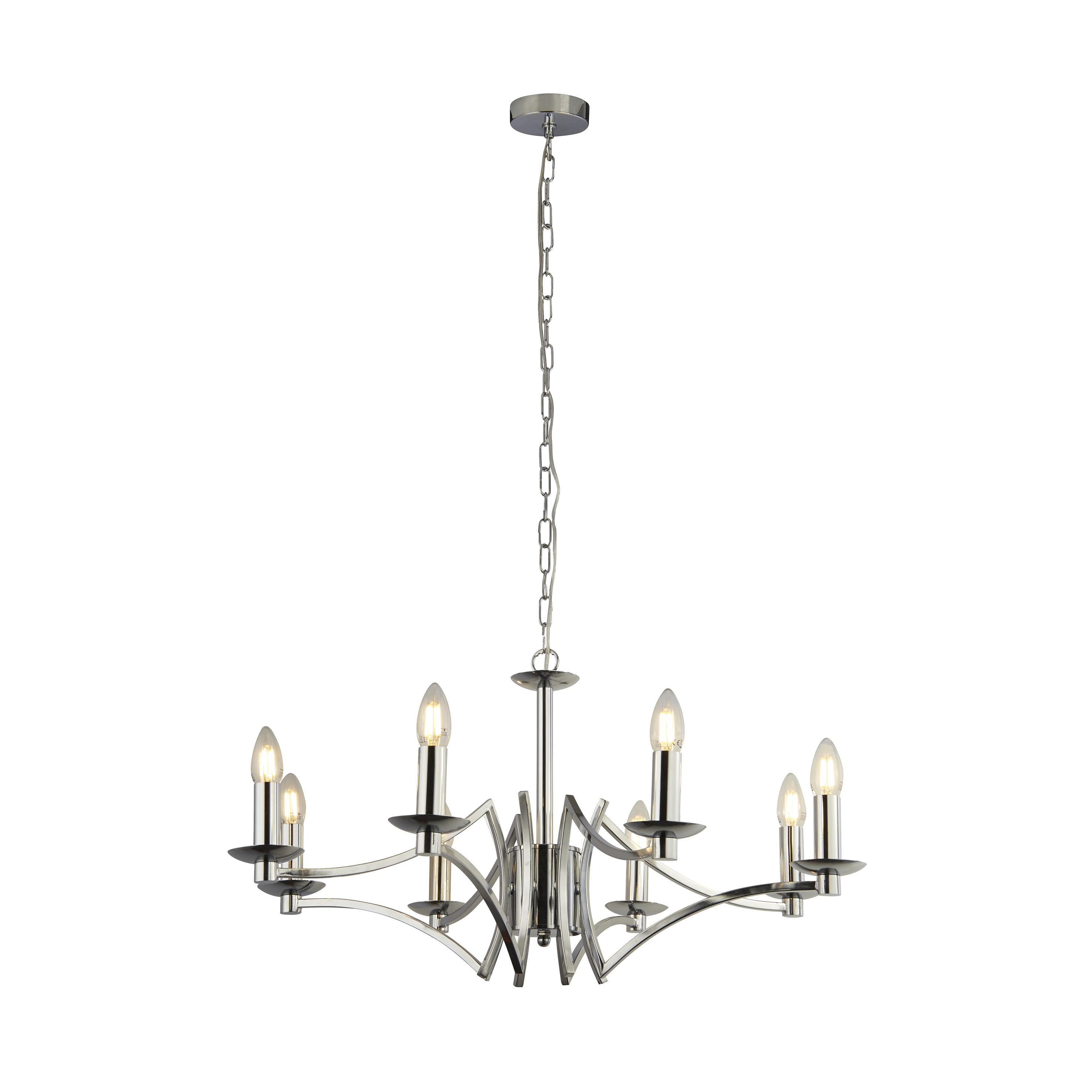 Searchlight Ascot - lustre - Ø cm - chrome