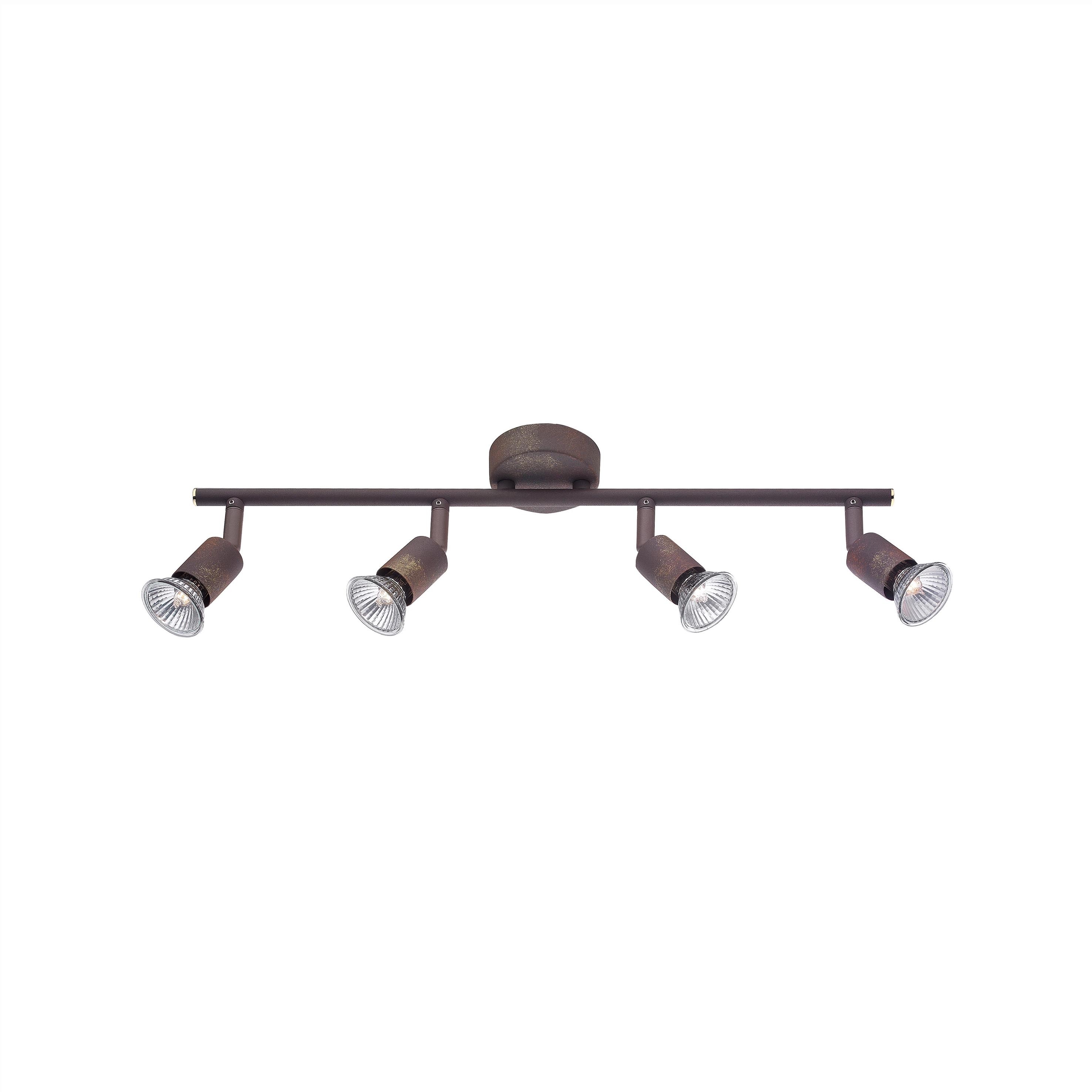 Nova Luce Base - spot en saillie 4L - x 10,9 cm - rouille
