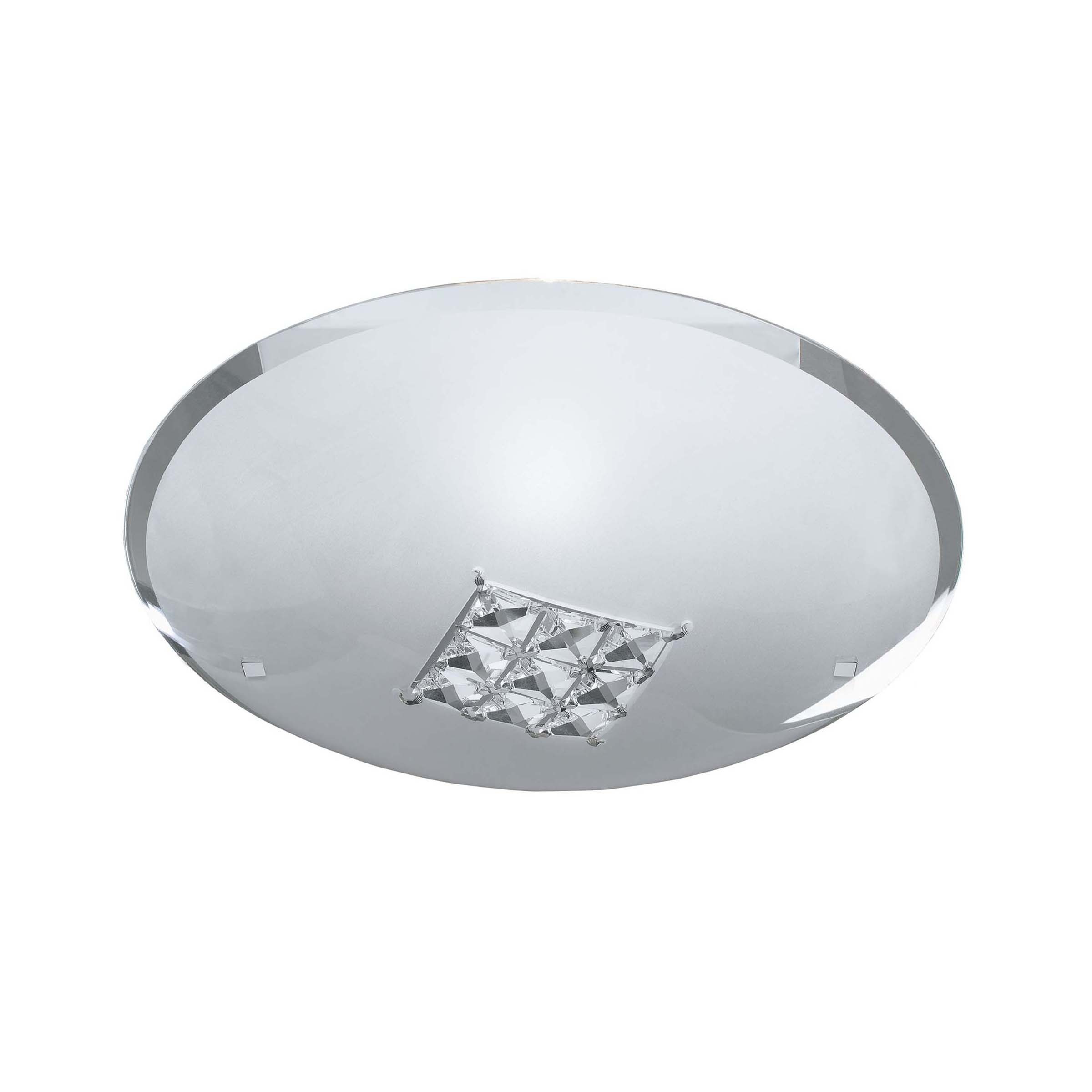 Searchlight Flush - applique/plafonnier - Ø cm - blanc