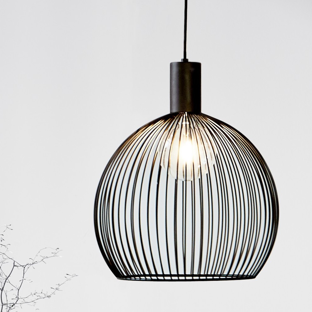 Design for the People Aver 40 - lampe suspendue - Ø , - noir