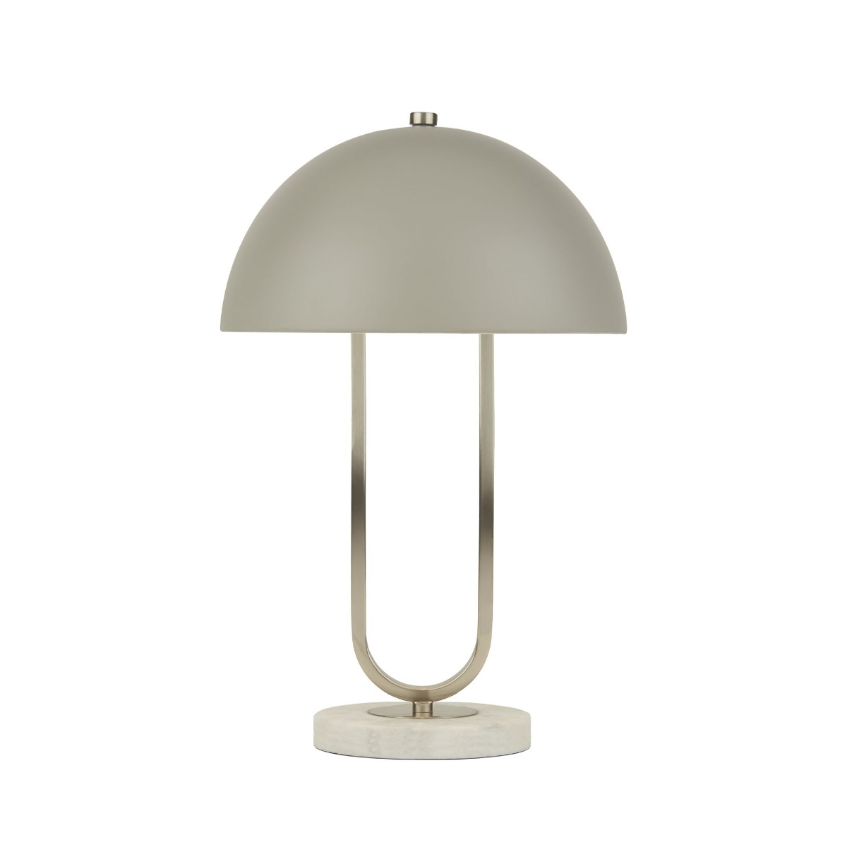 Searchlight Caroline - lampe à poser - Ø ,5 cm - gris