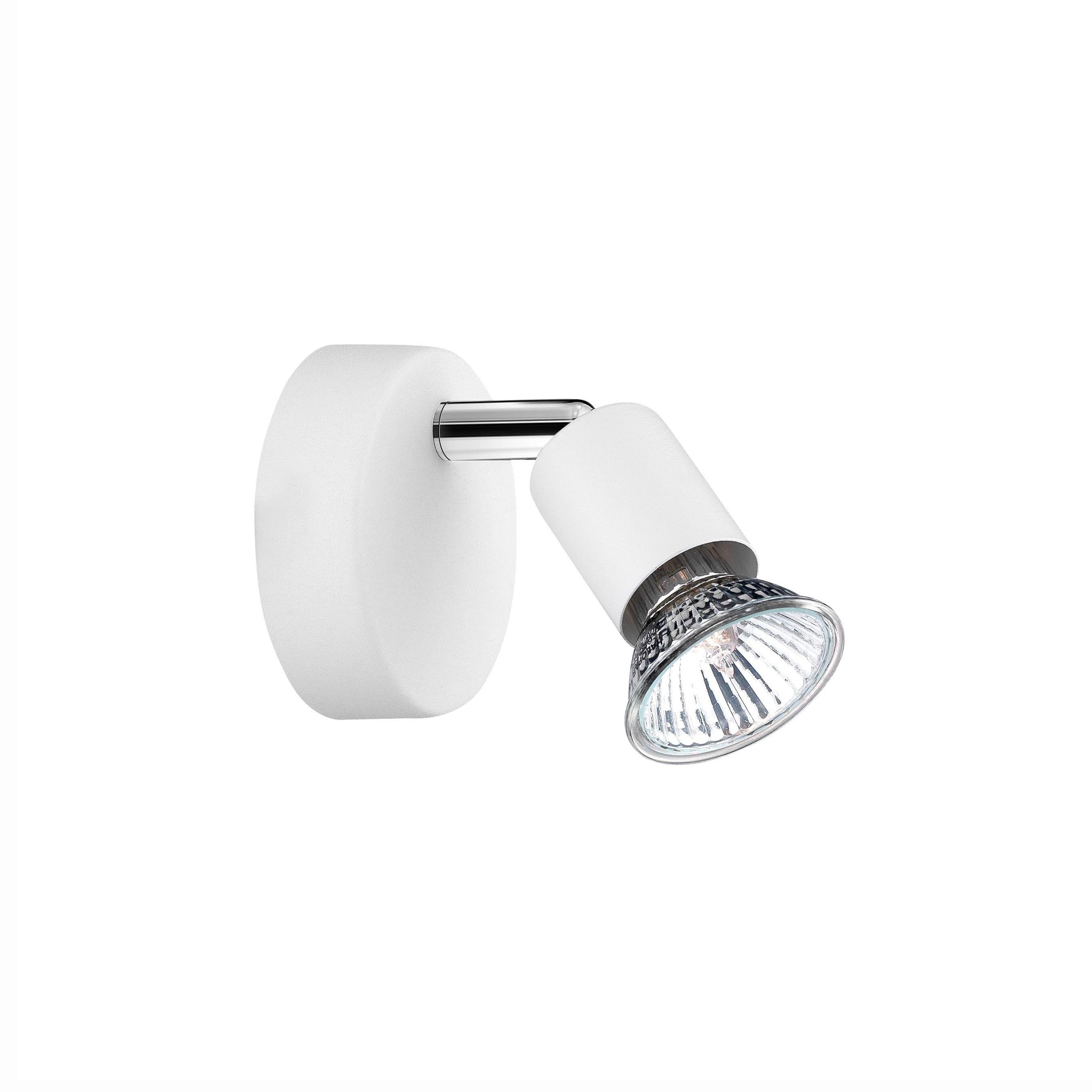 Nova Luce Base - spot en saillie - ,7 x 10,9 cm - blanc mat