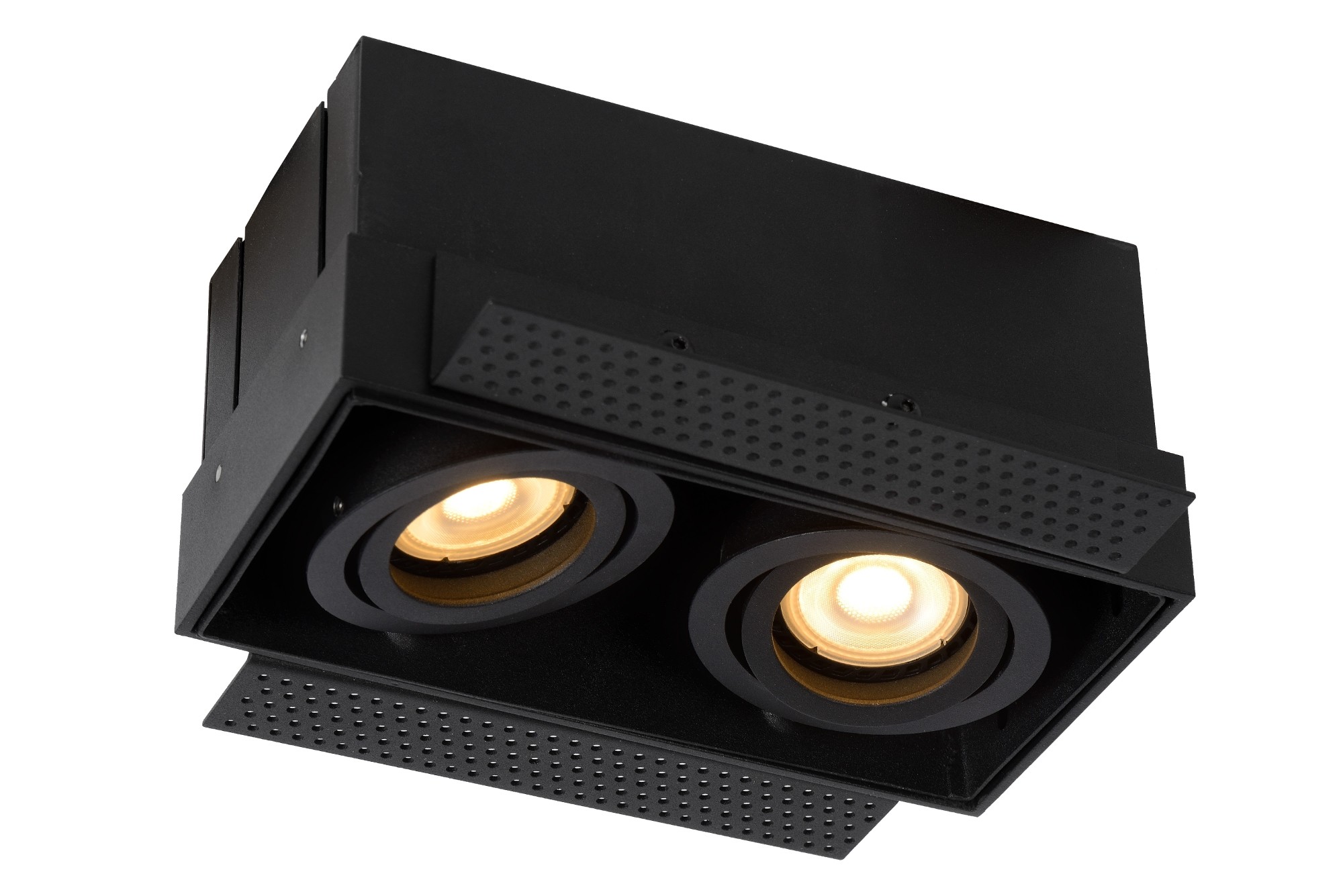 Lucide Trimless - spot encastrable - mm, mm format encastrable - noir