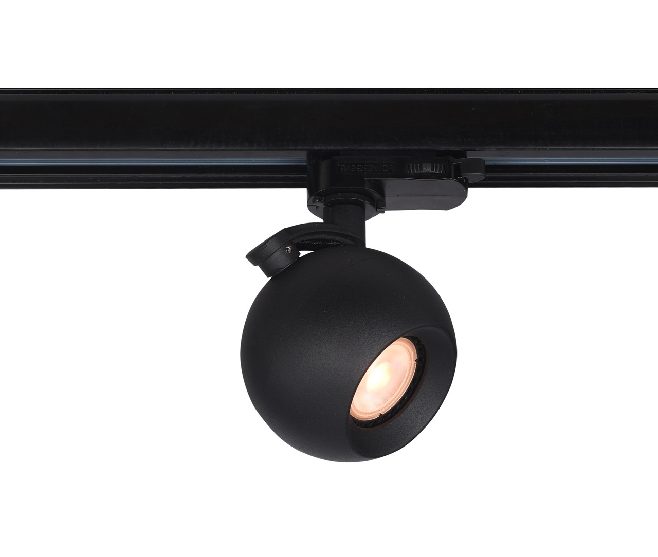 Artdelight Bolero - Spot sur rail triphasé - Ø ,2 cm - noir