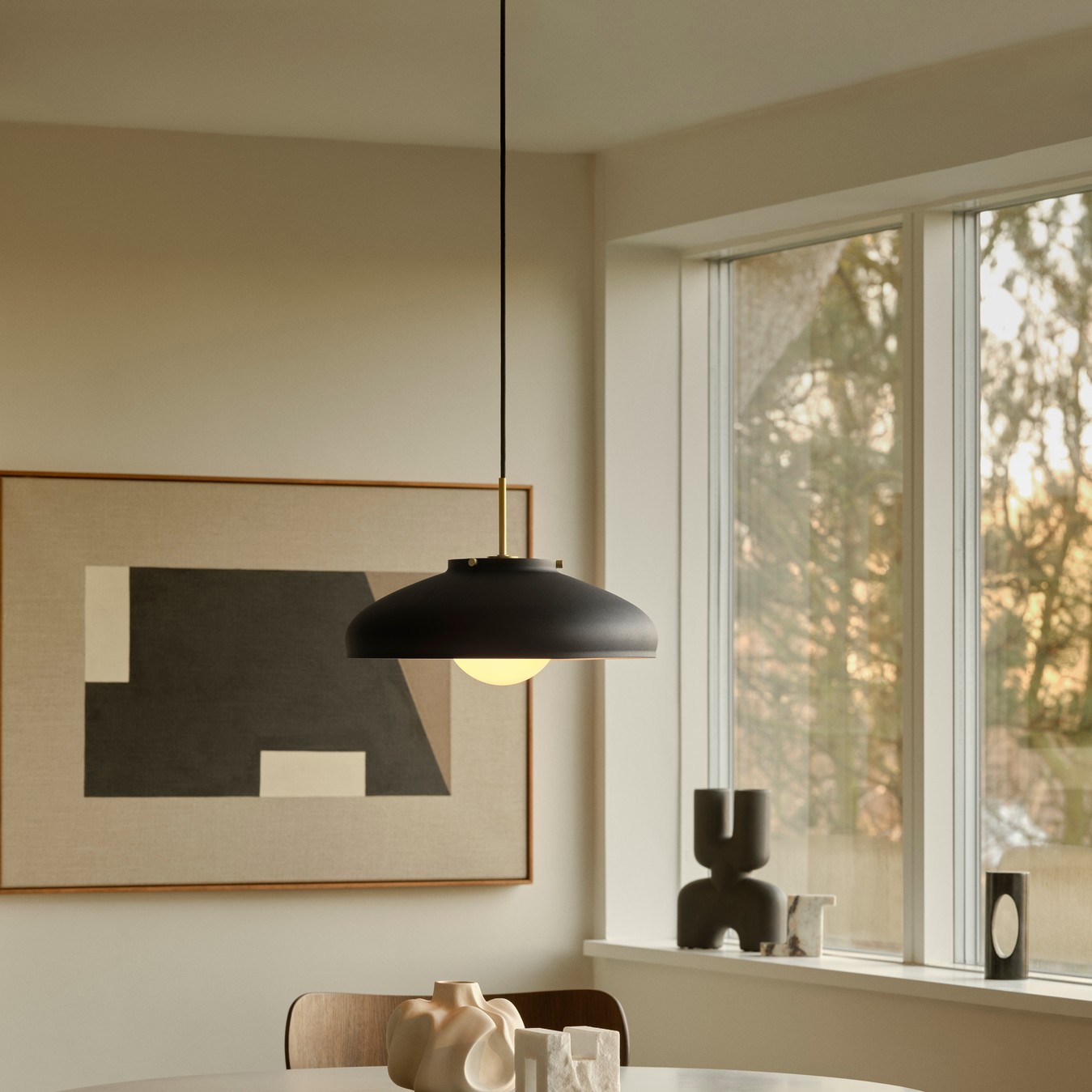 Design For The People Latif - lampe suspendue - Ø ,4 cm - noir