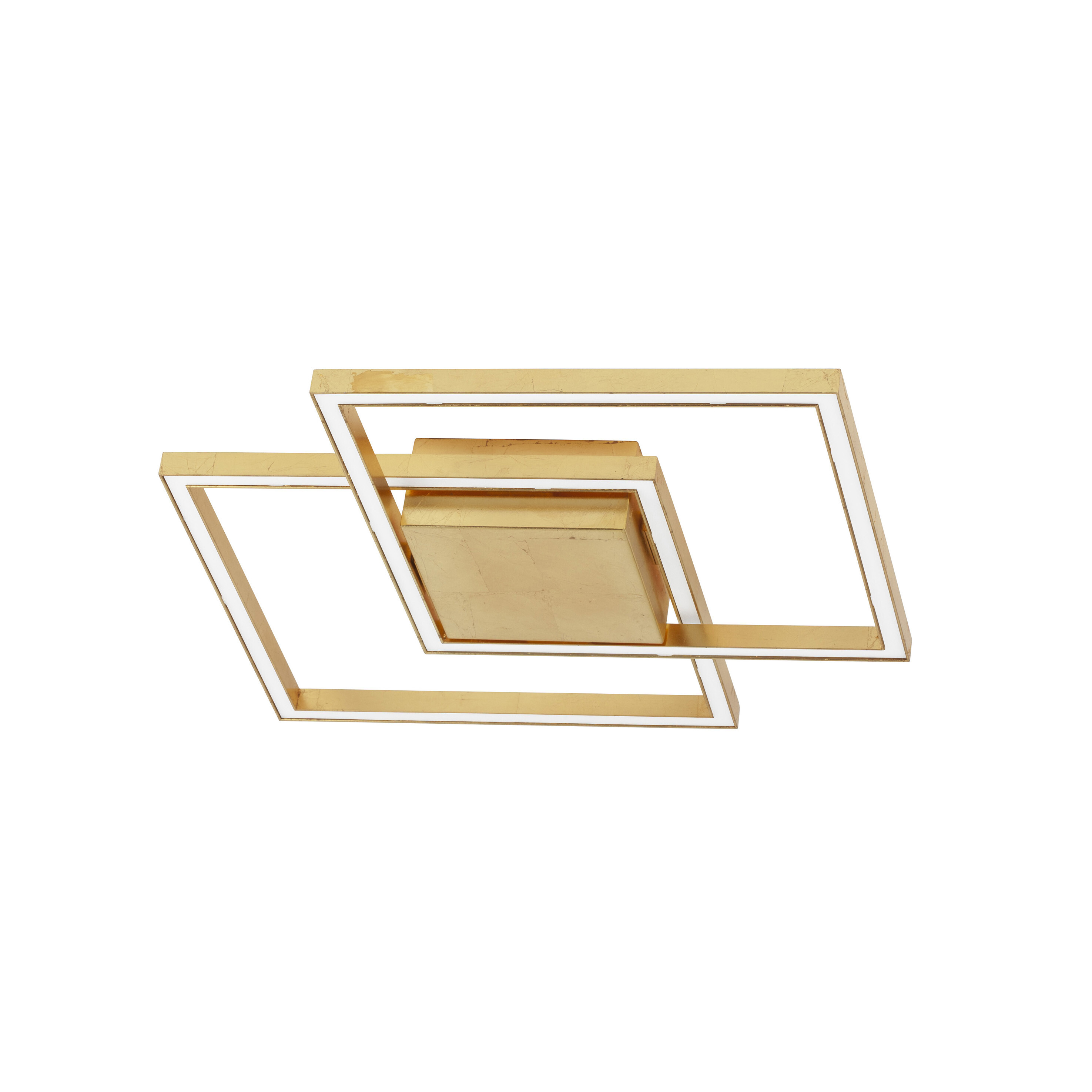 Nova Luce Bilbao - plafonnier - x 6,5 cm - 25W LED inclus - or