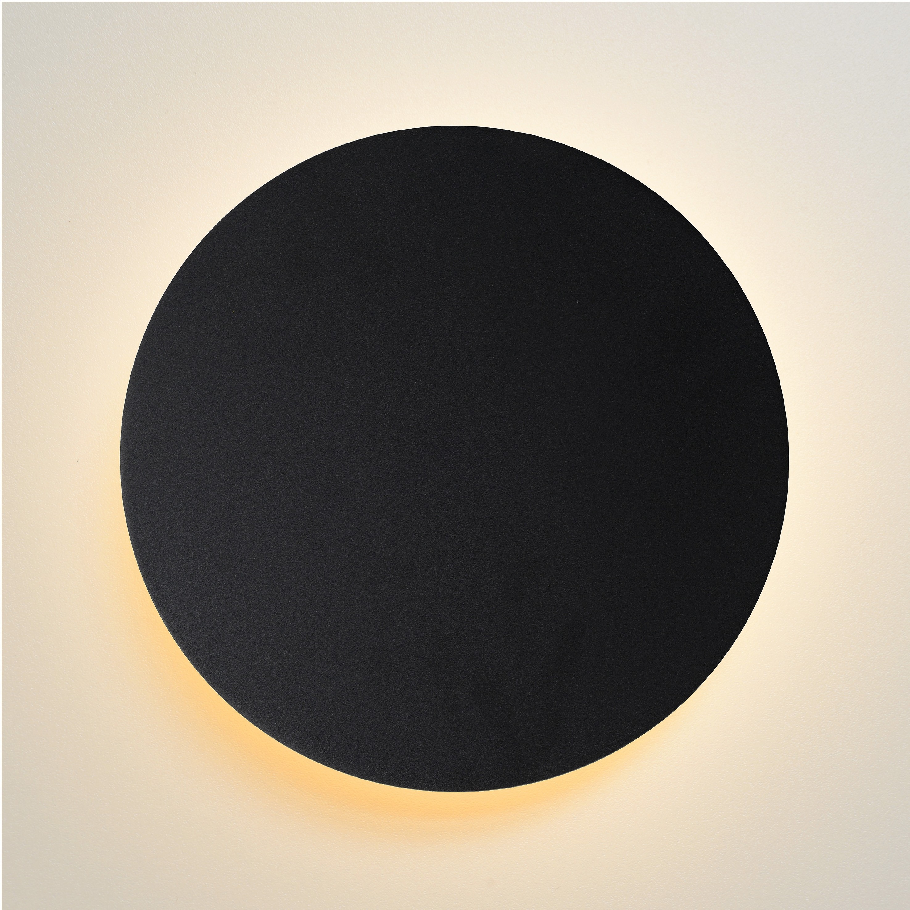 Lucide Eklyps LED - applique murale - Ø cm - 8W LED inclus - noir