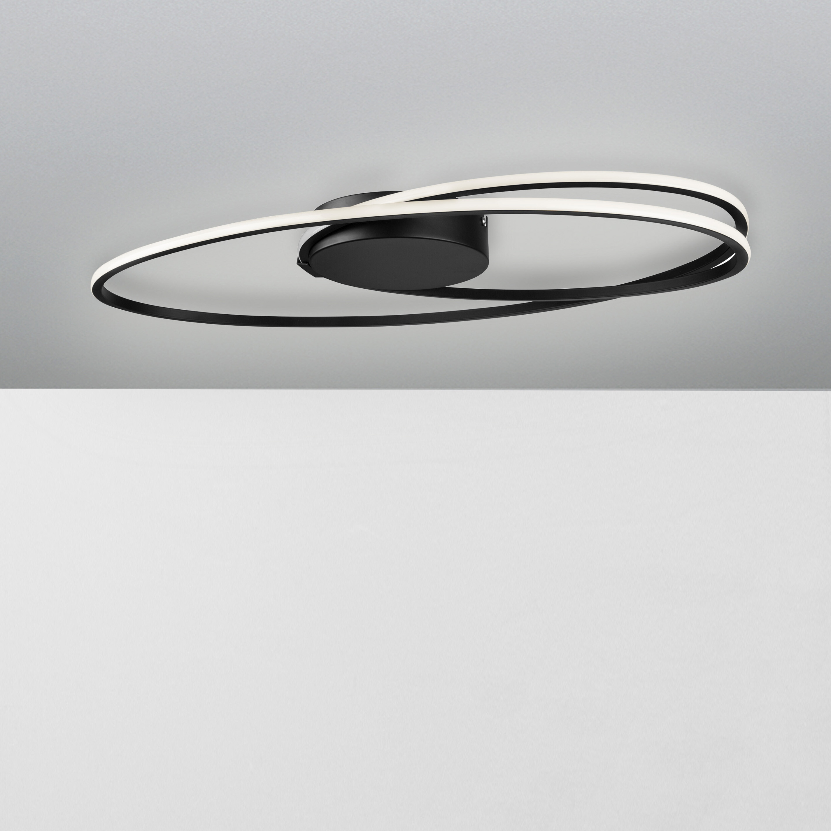 Nova Luce Viarregio - plafonnier - x - 28W LED inclus - noir mat