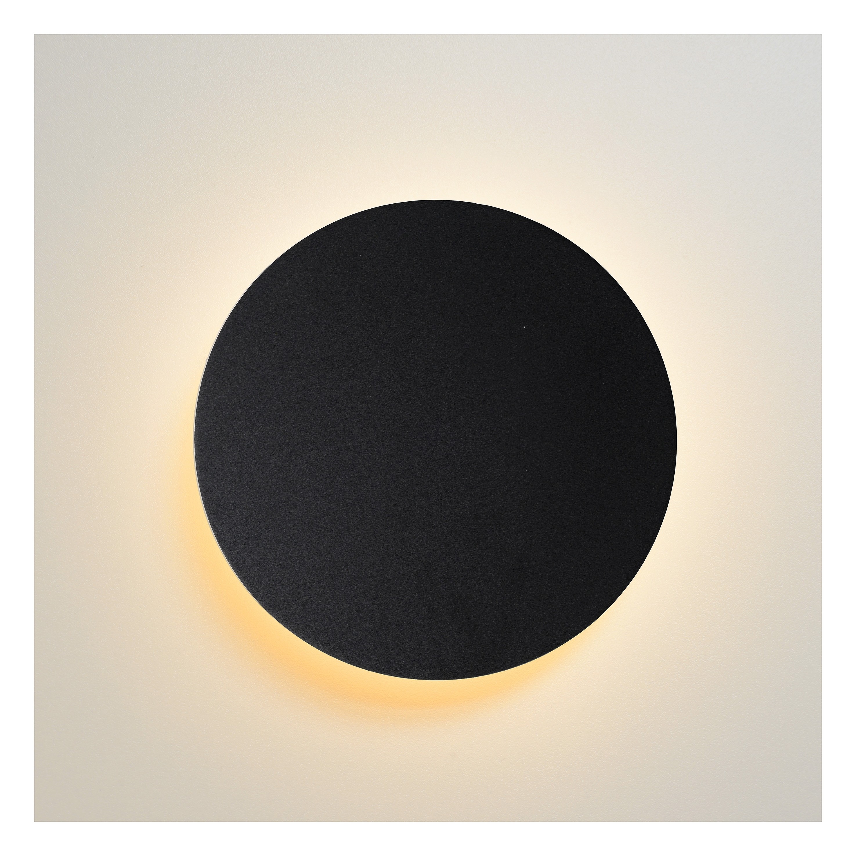 Lucide Eklyps LED - applique murale - Ø cm - 6W LED inclus - noir