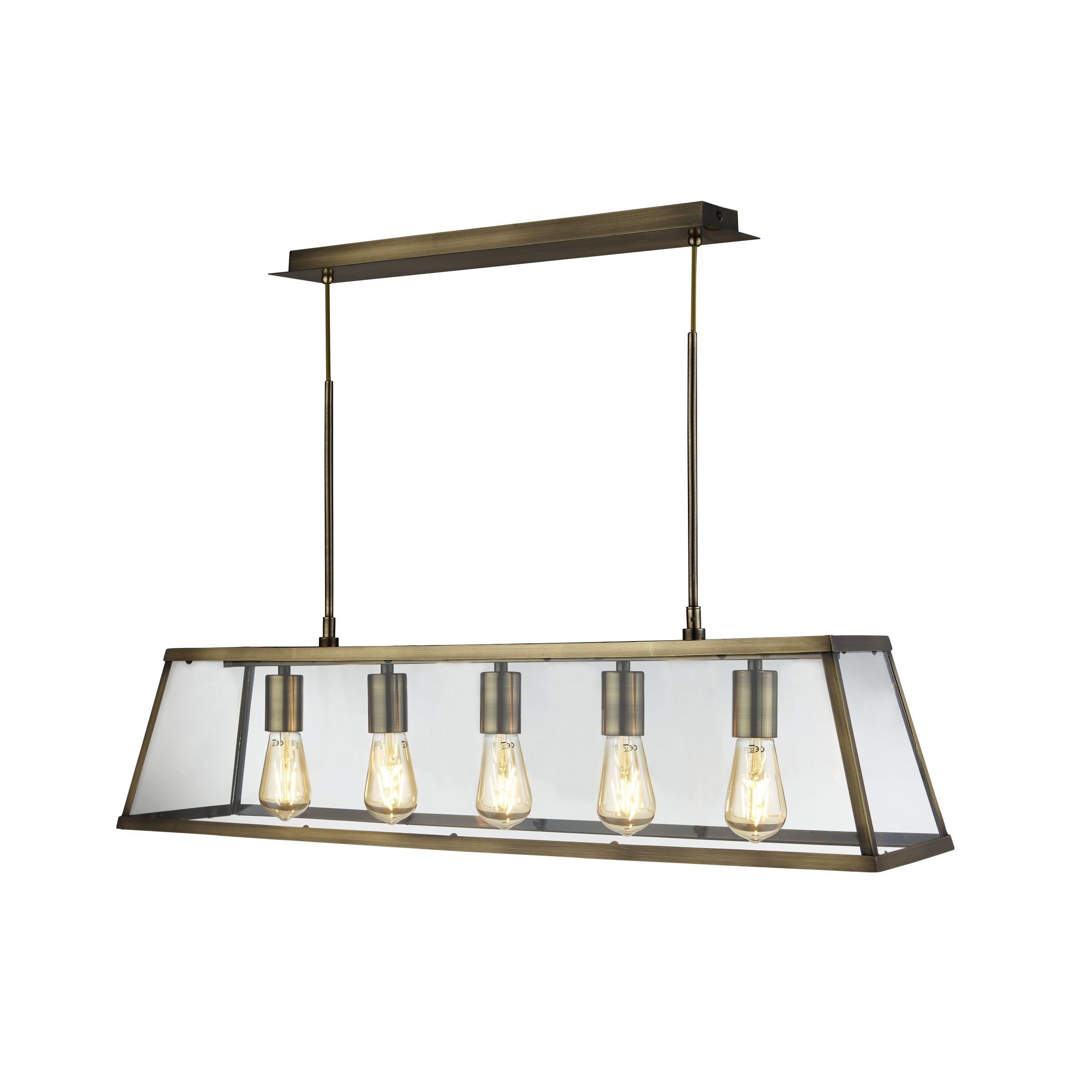 Searchlight Voyager - lampe suspendue - x - laiton antique