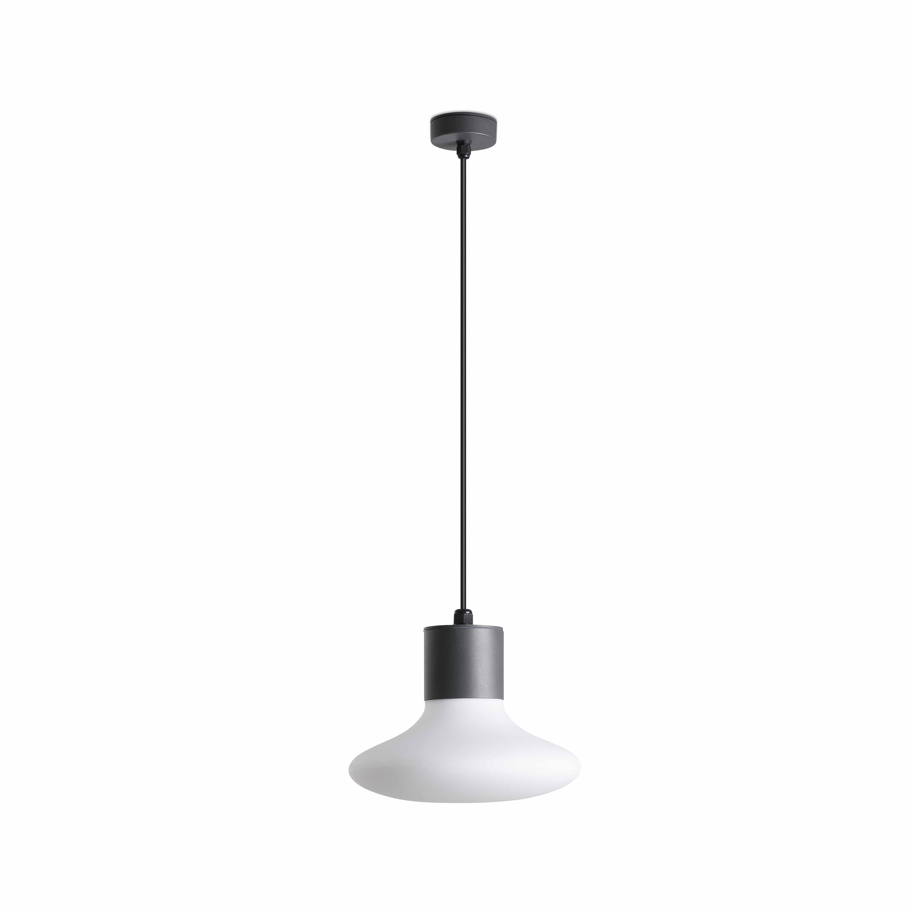 Faro Blub"s - lampe suspendue - Ø cm - IP44 - gris foncé