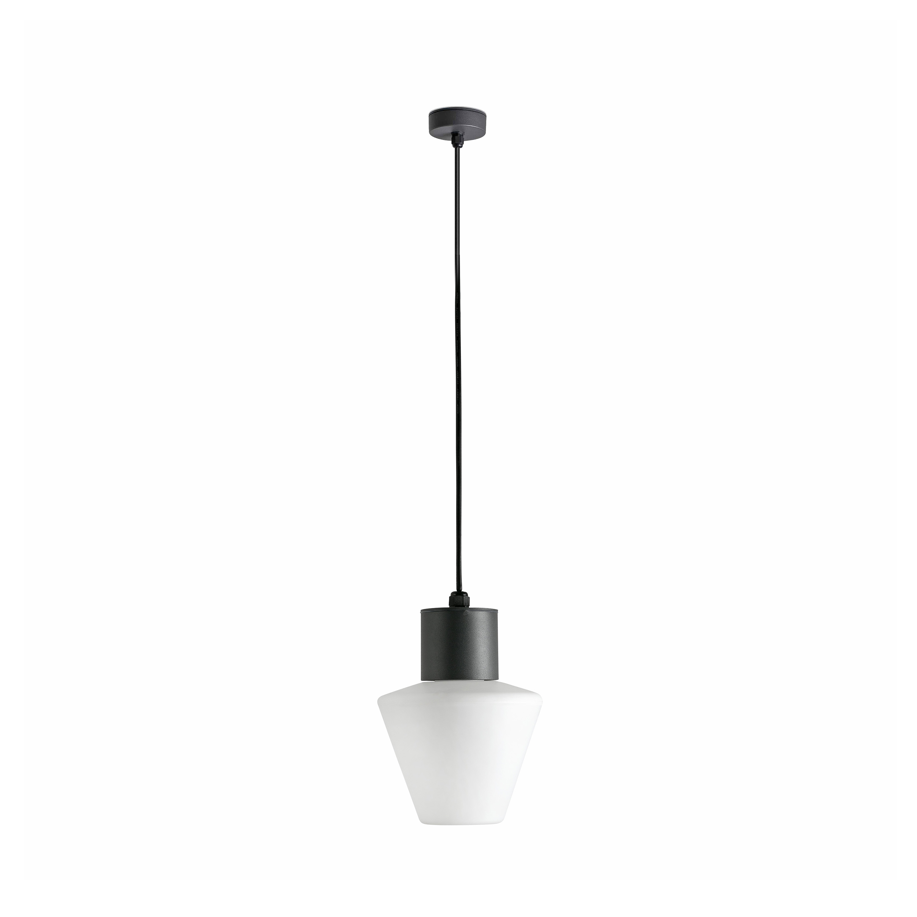 Faro Mistu - lampe suspendue - Ø ,5 cm - IP44 - gris foncé