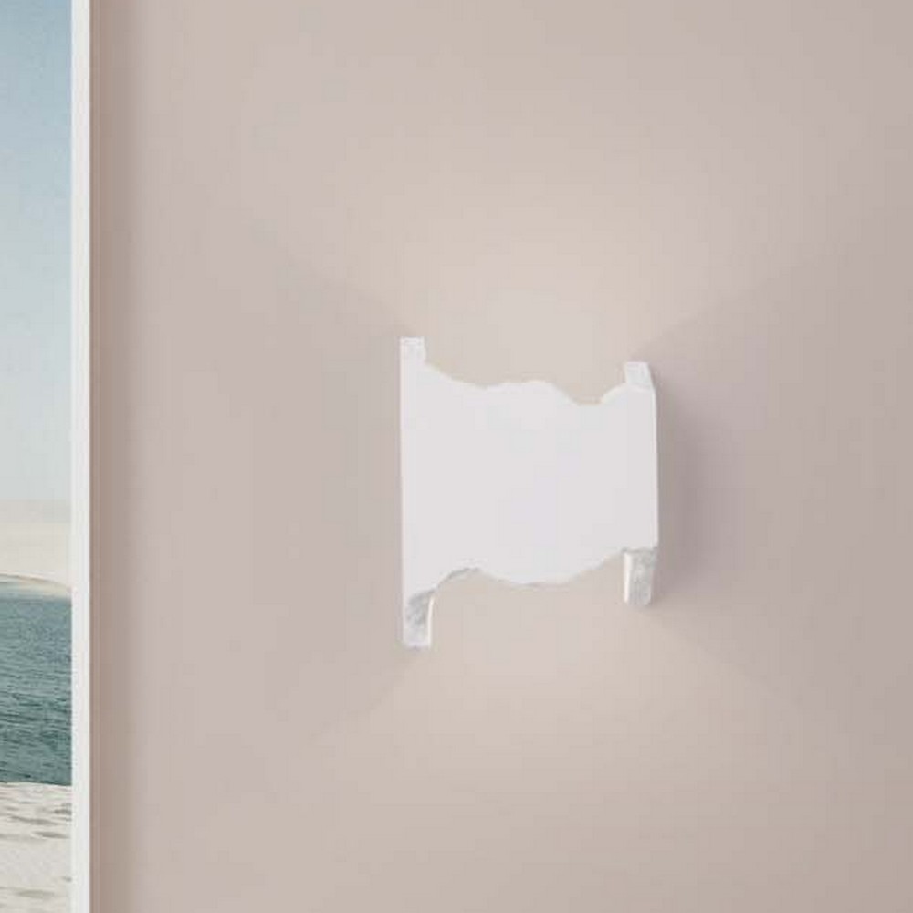 Nova Luce Alas - applique murale - ,5 x 6 cm - 6W LED inclus - blanc