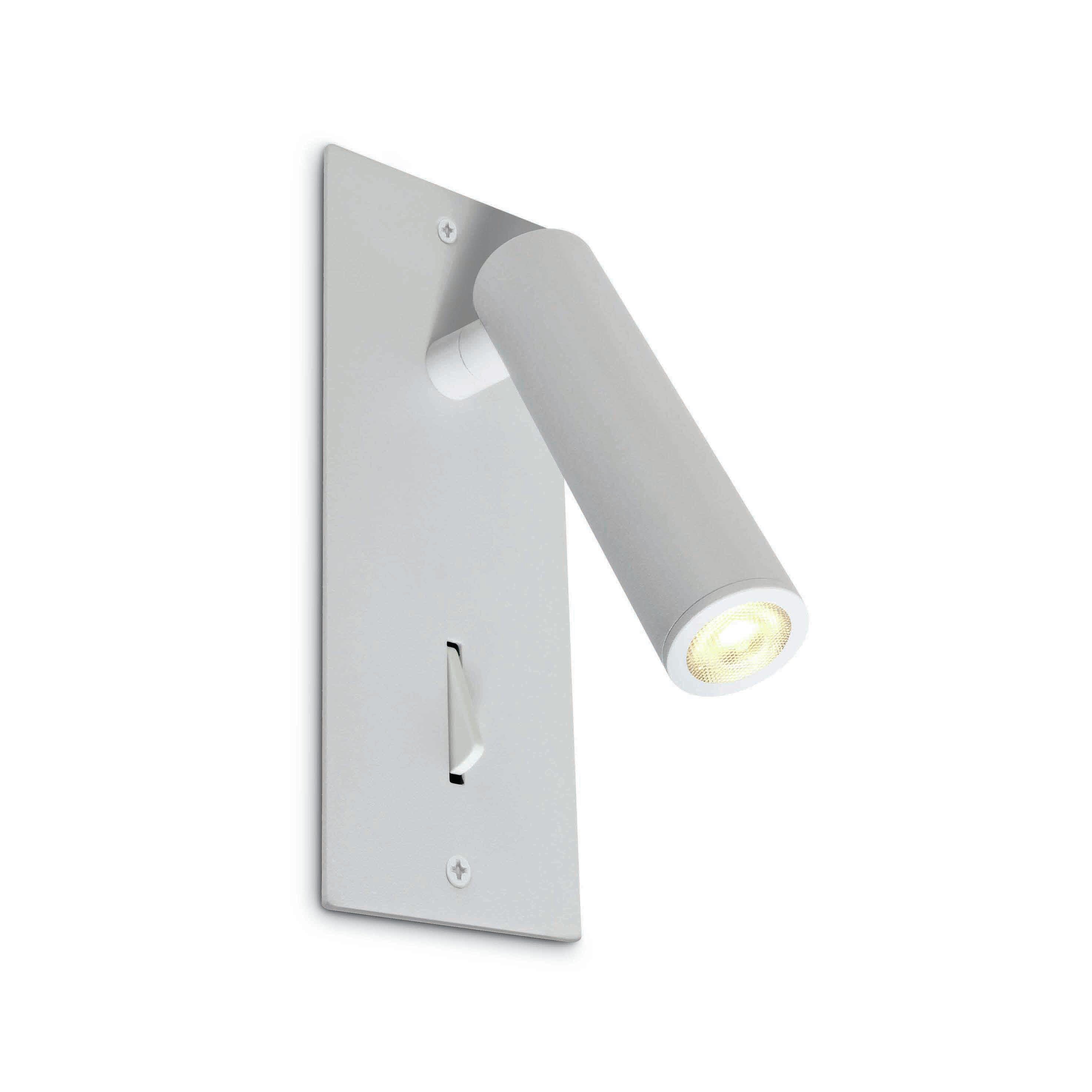 ONE Light Reading Spots - applique murale avec interrupteur - ,7 x - 3W LED inclus - blanc
