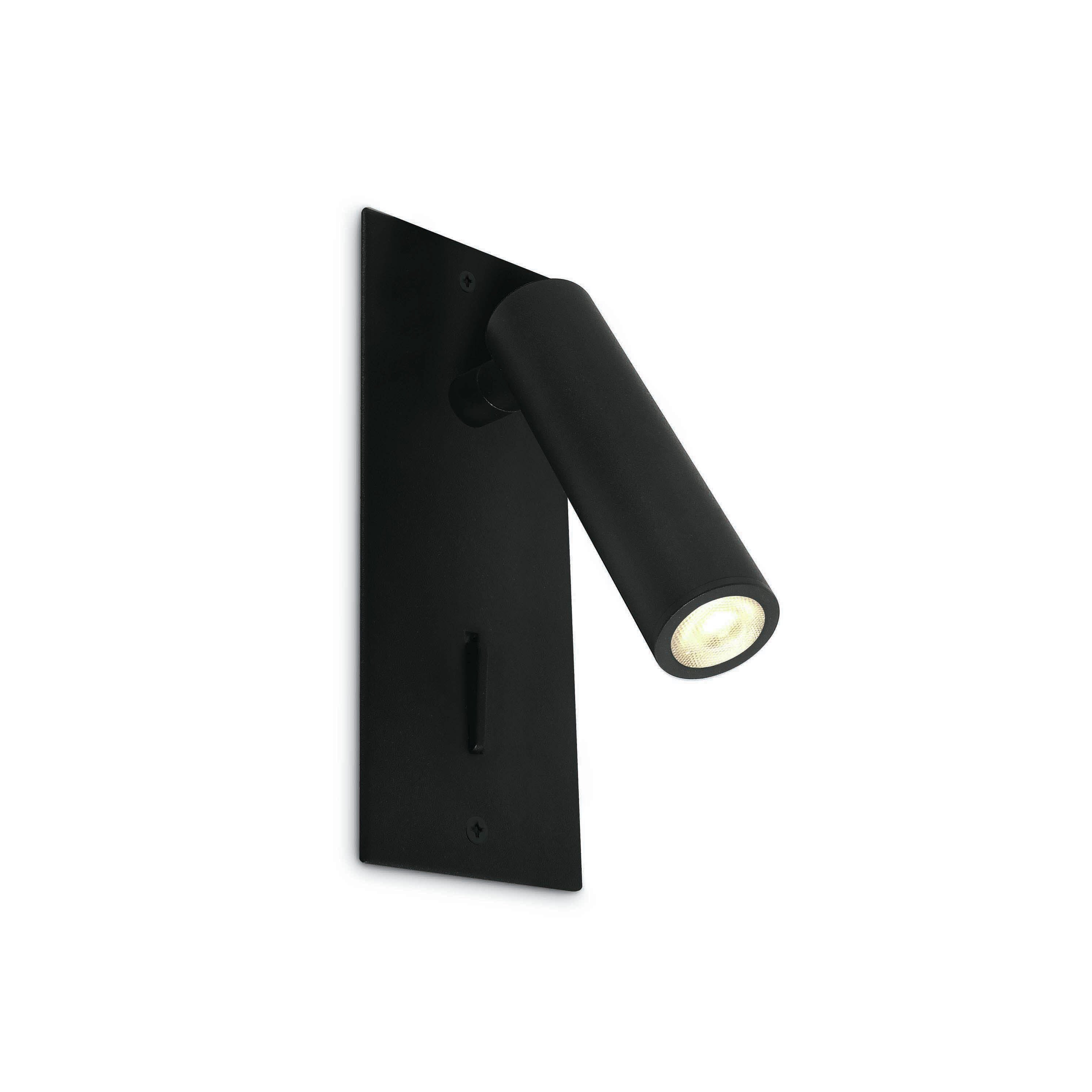ONE Light Reading Spots - applique murale avec interrupteur - ,7 x - 3W LED inclus - noir