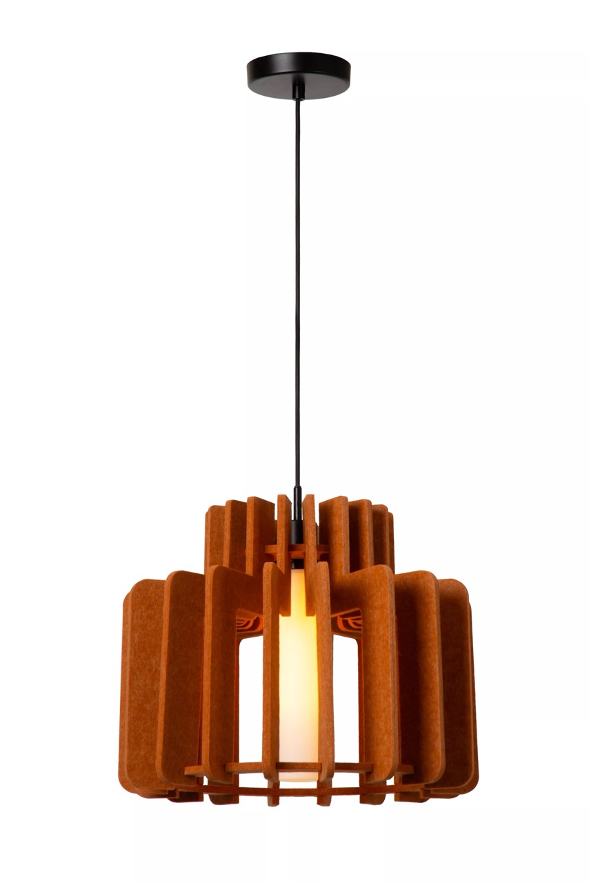 Lucide Rollo - lampe suspendue - Ø cm - terre cuite