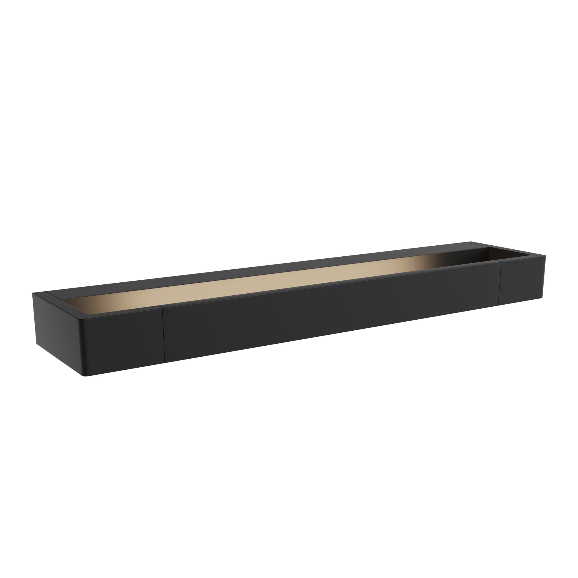 Maxlight Flink - applique murale - x 4 cm - 12W LED inclus - IP44 - noir