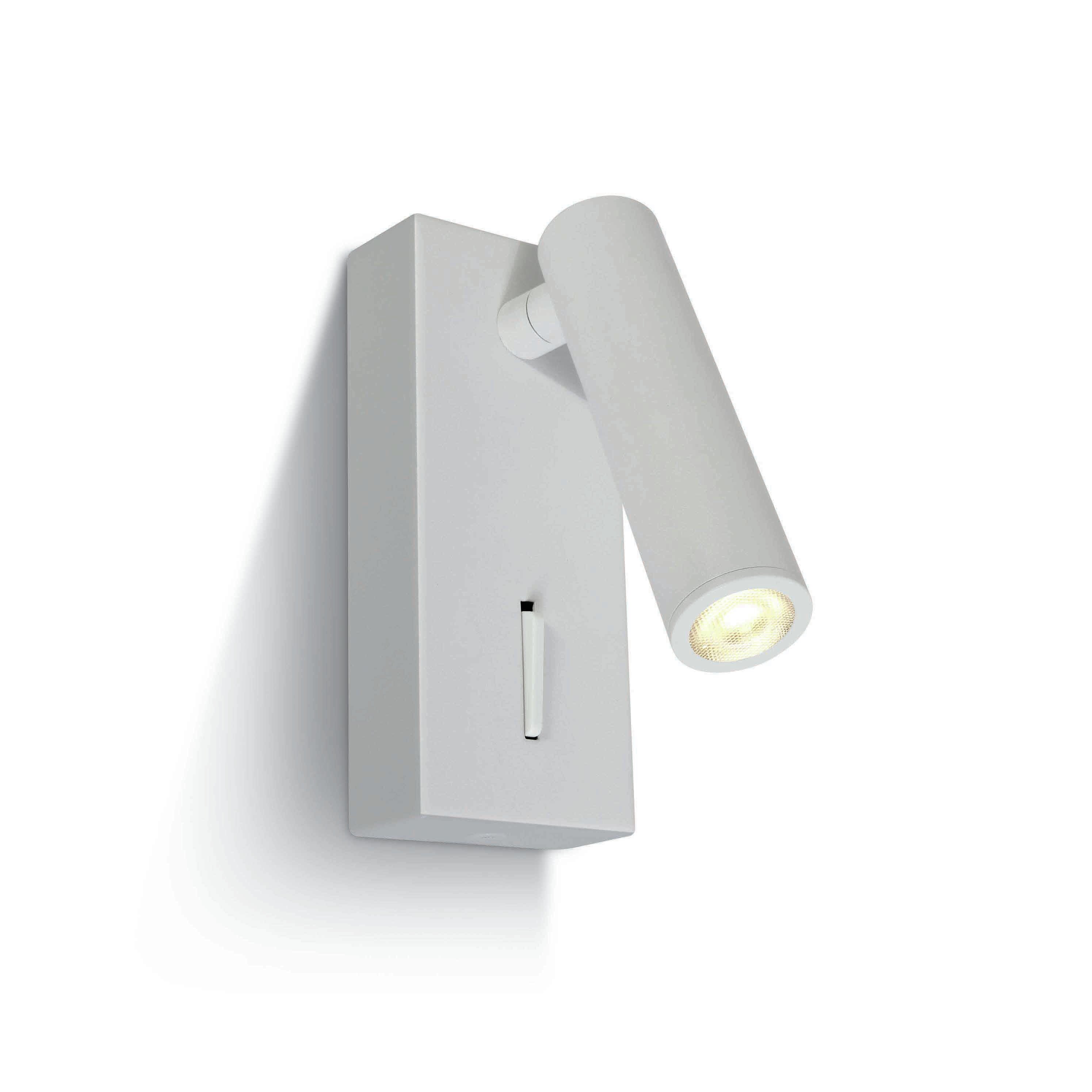 ONE Light Reading Spots - applique murale avec interrupteur - ,5 x - 3W LED inclus - blanc