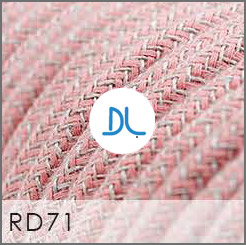 Daylight Italia - cordon textile - par - rose