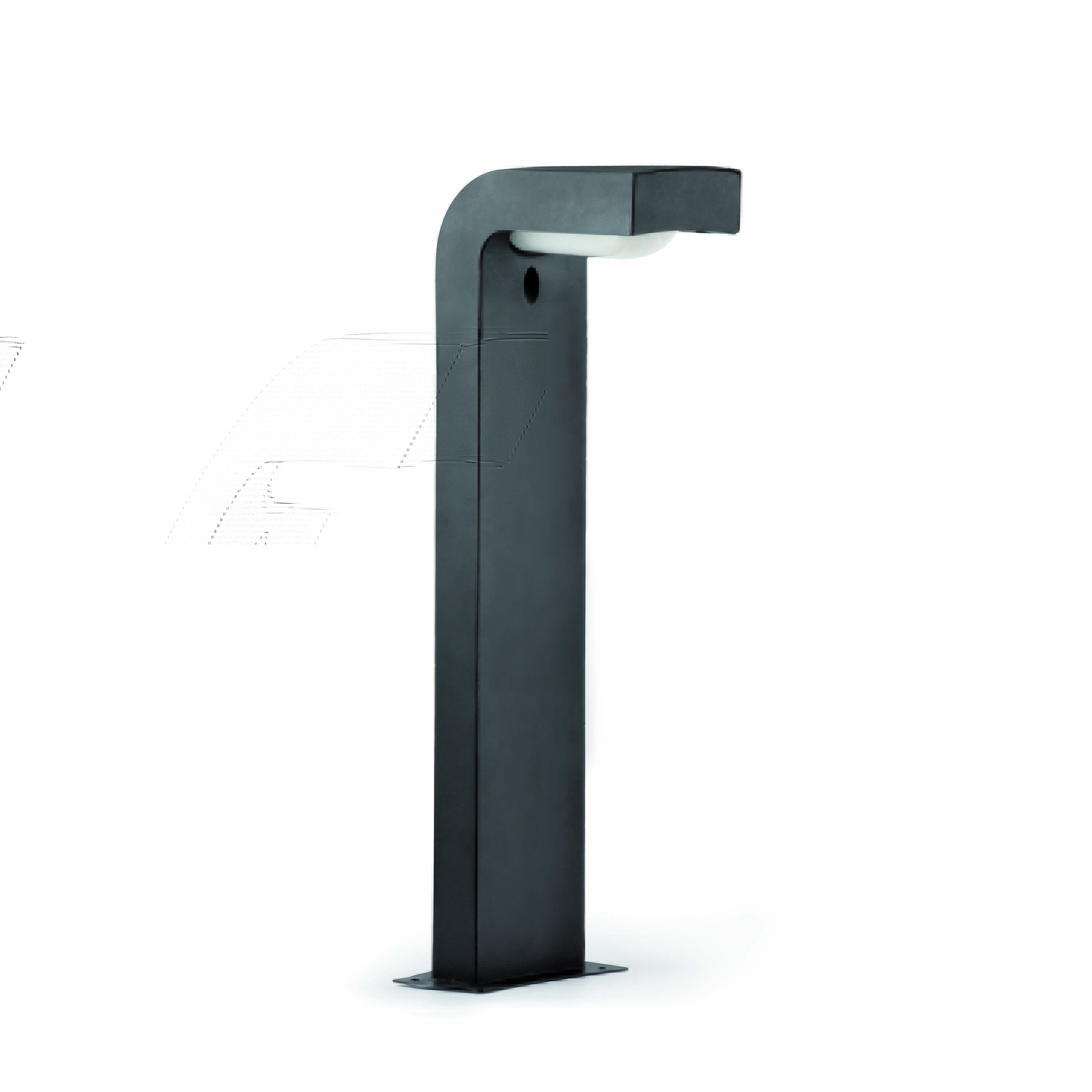 Faro Klamp - lampe de jardin - x - IP44 - gris foncé