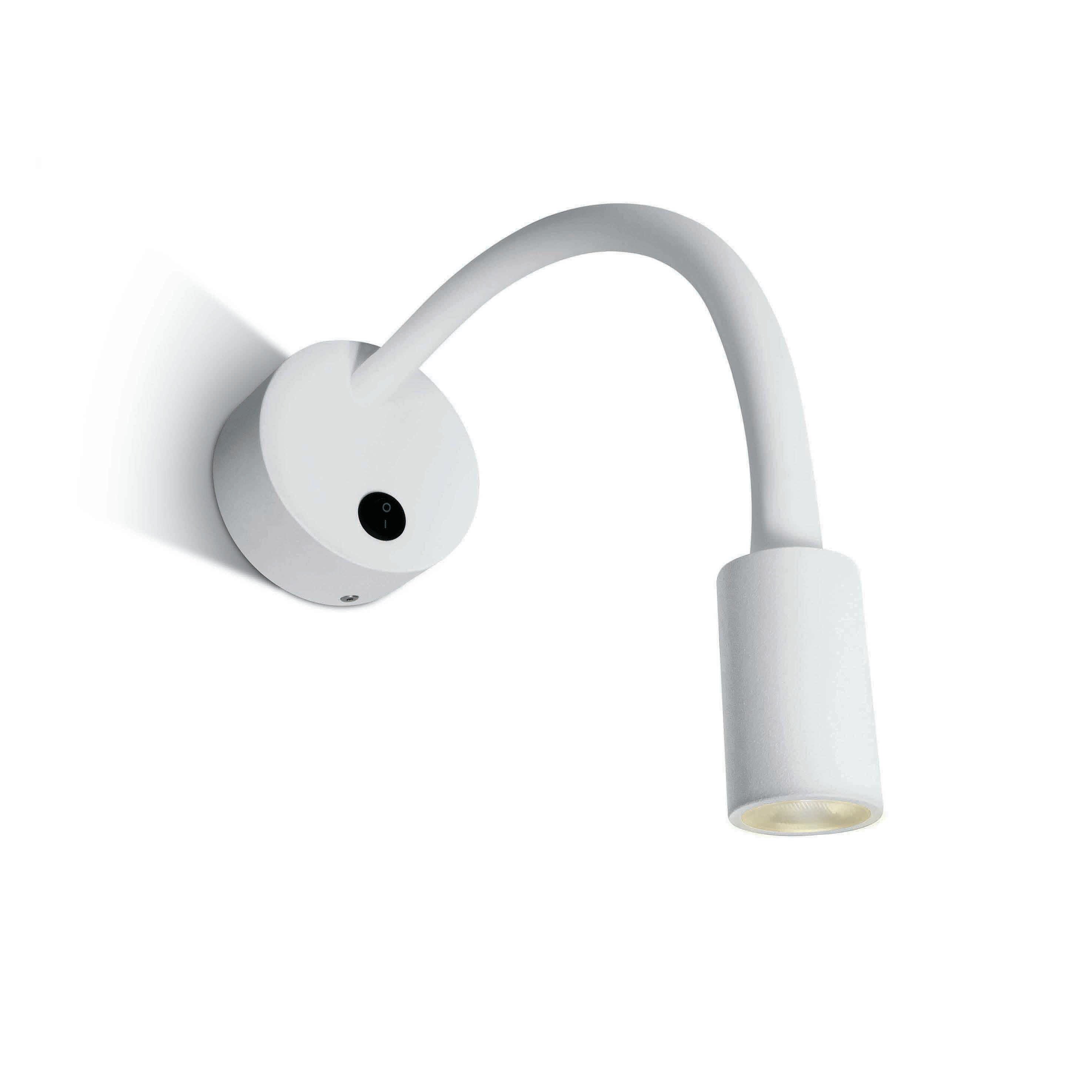 ONE Light Reading Spots - applique murale avec interrupteur - cm - 3W LED inclus - blanc — vue 3