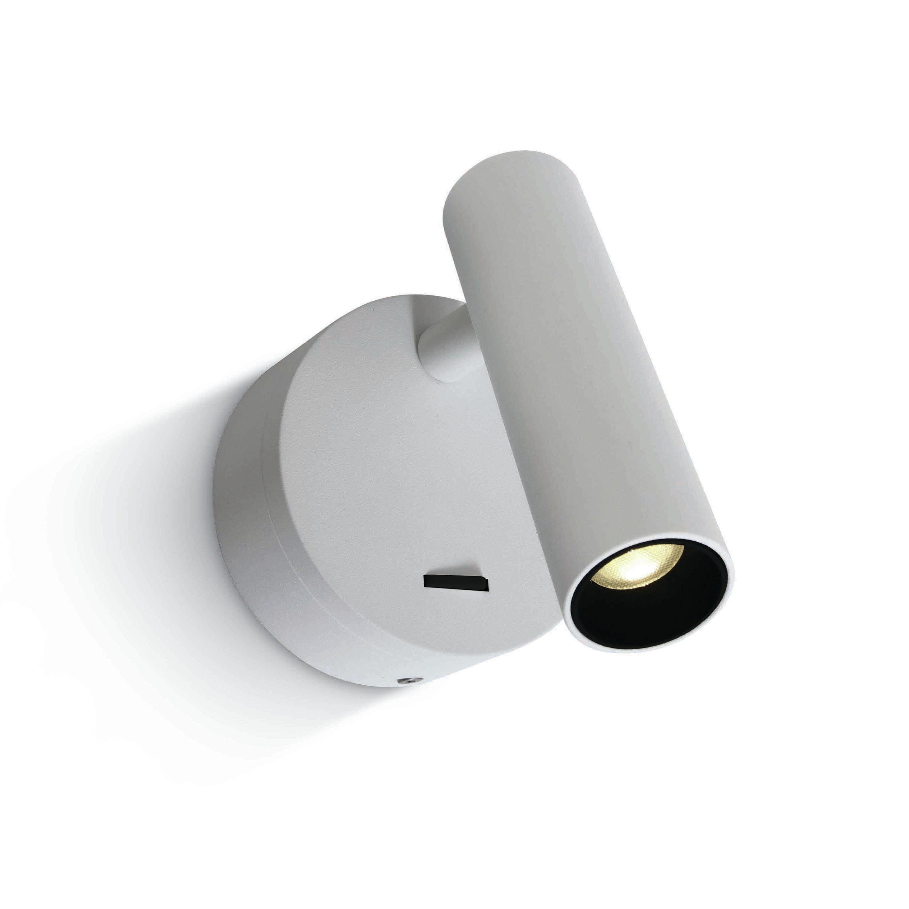 ONE Light Reading Spots - applique murale avec interrupteur - cm - 3W LED inclus - blanc