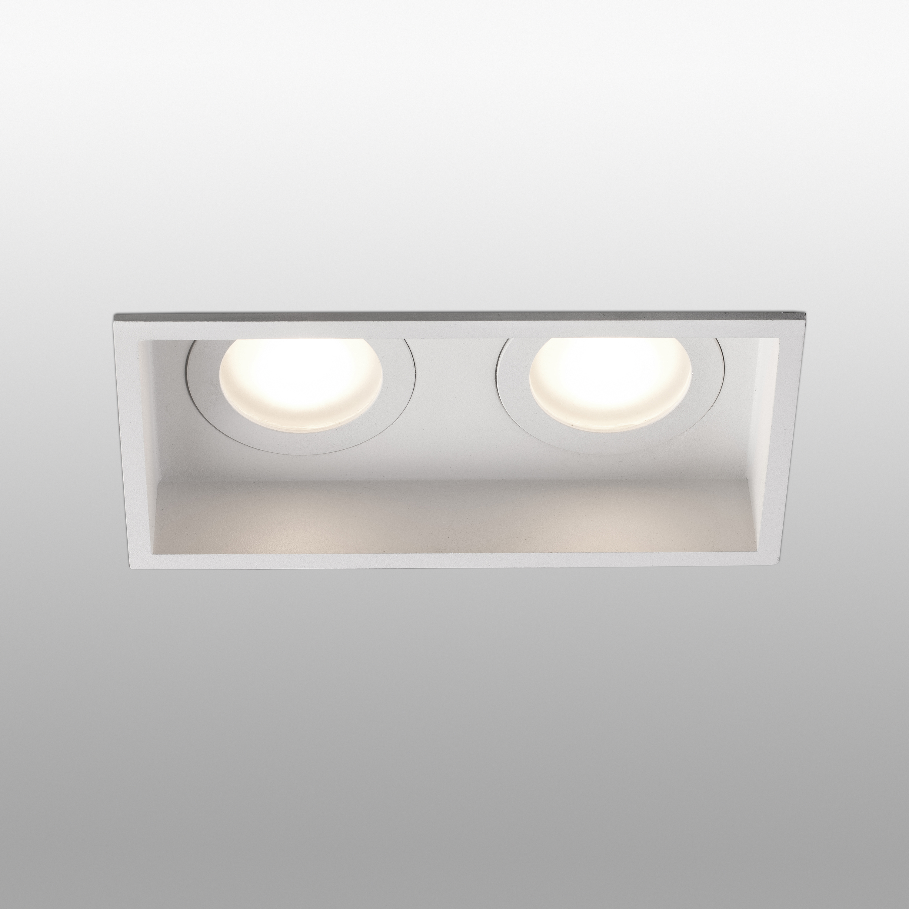 Faro Hyde - spot encastré - mm, mm taille d"encastrement - IP44 - blanc mat