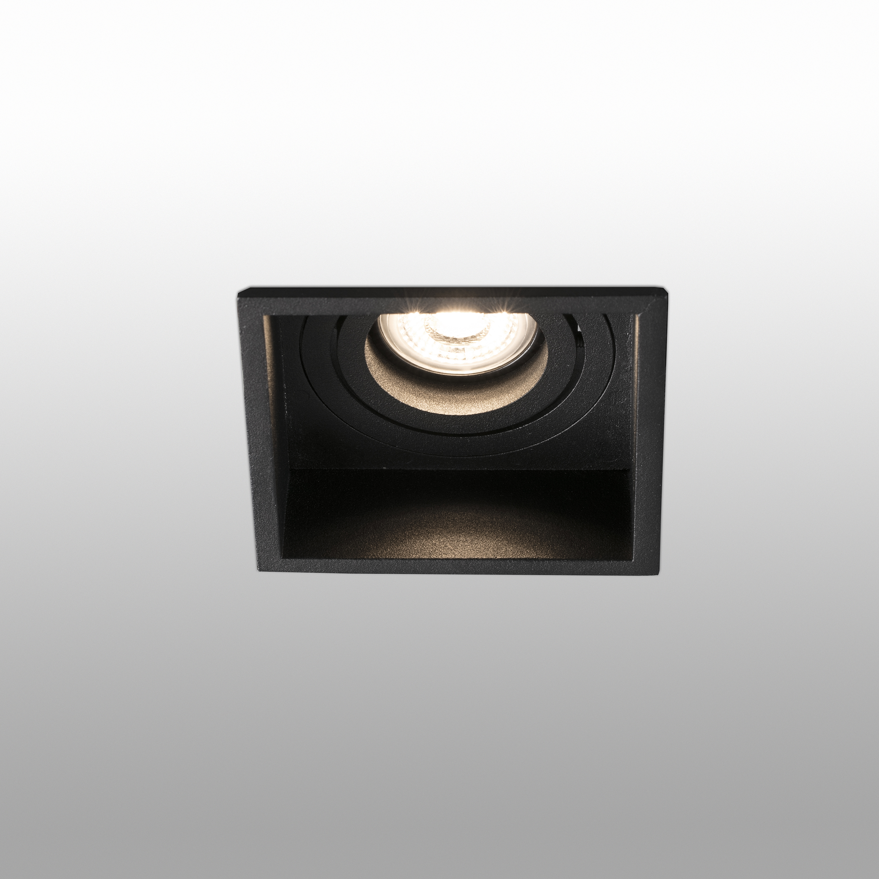 Faro Hyde - spot encastrable - mm, mm encastrable - noir mat