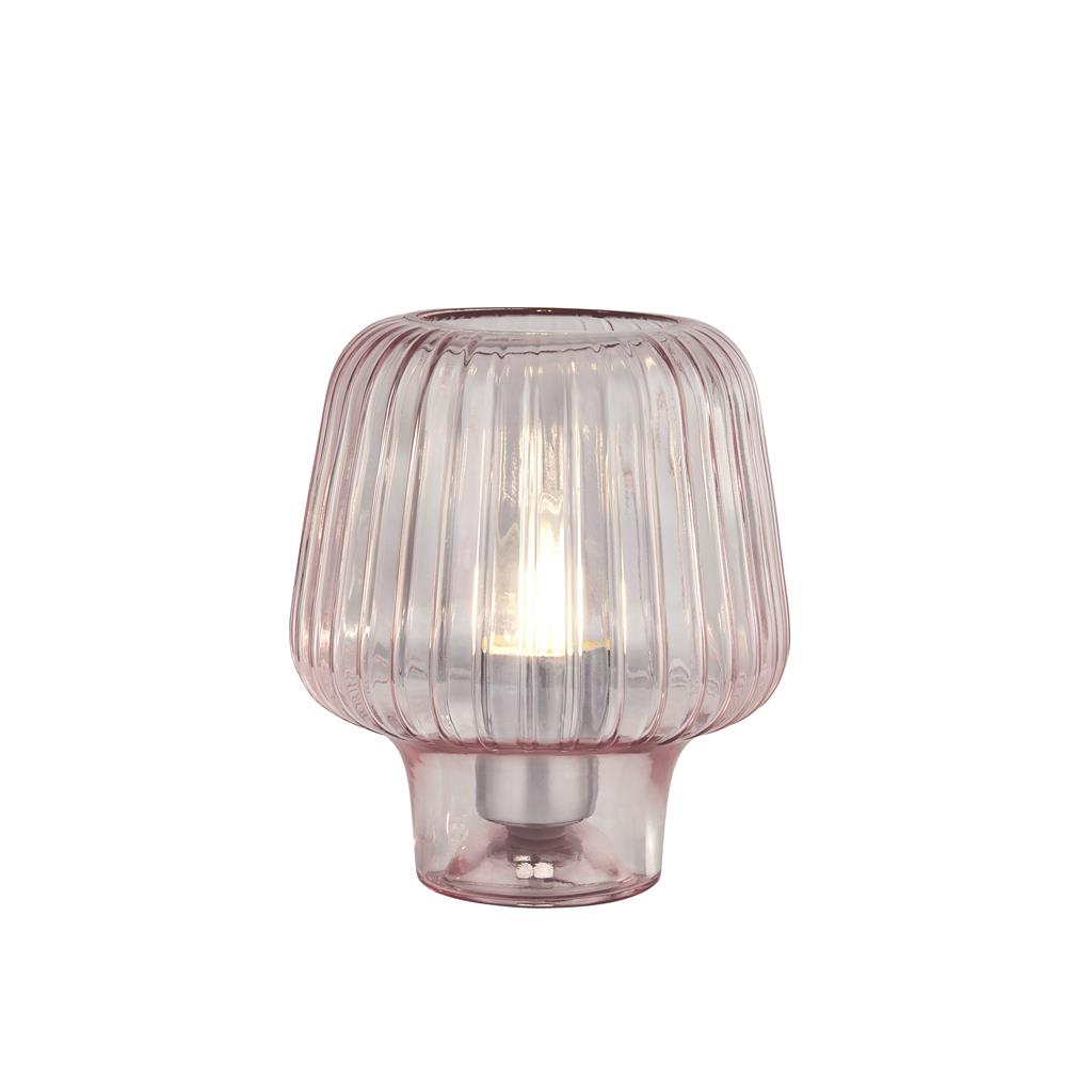 Searchlight Aria - lampe à poser - Ø cm - rose