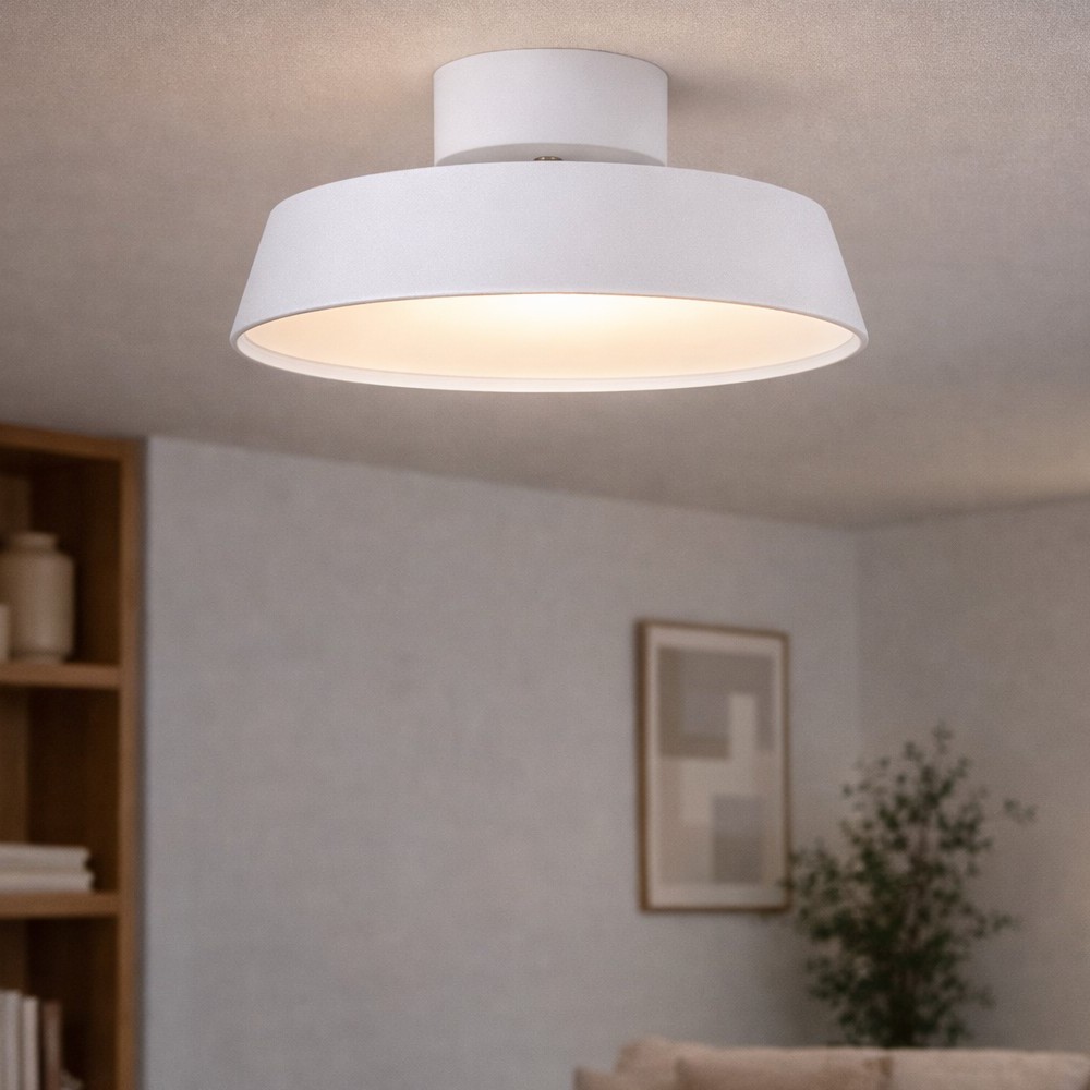 Design for the People Kaito Dim - plafonnier - Ø ,7 cm - 12W LED dimmable inclus - blanc