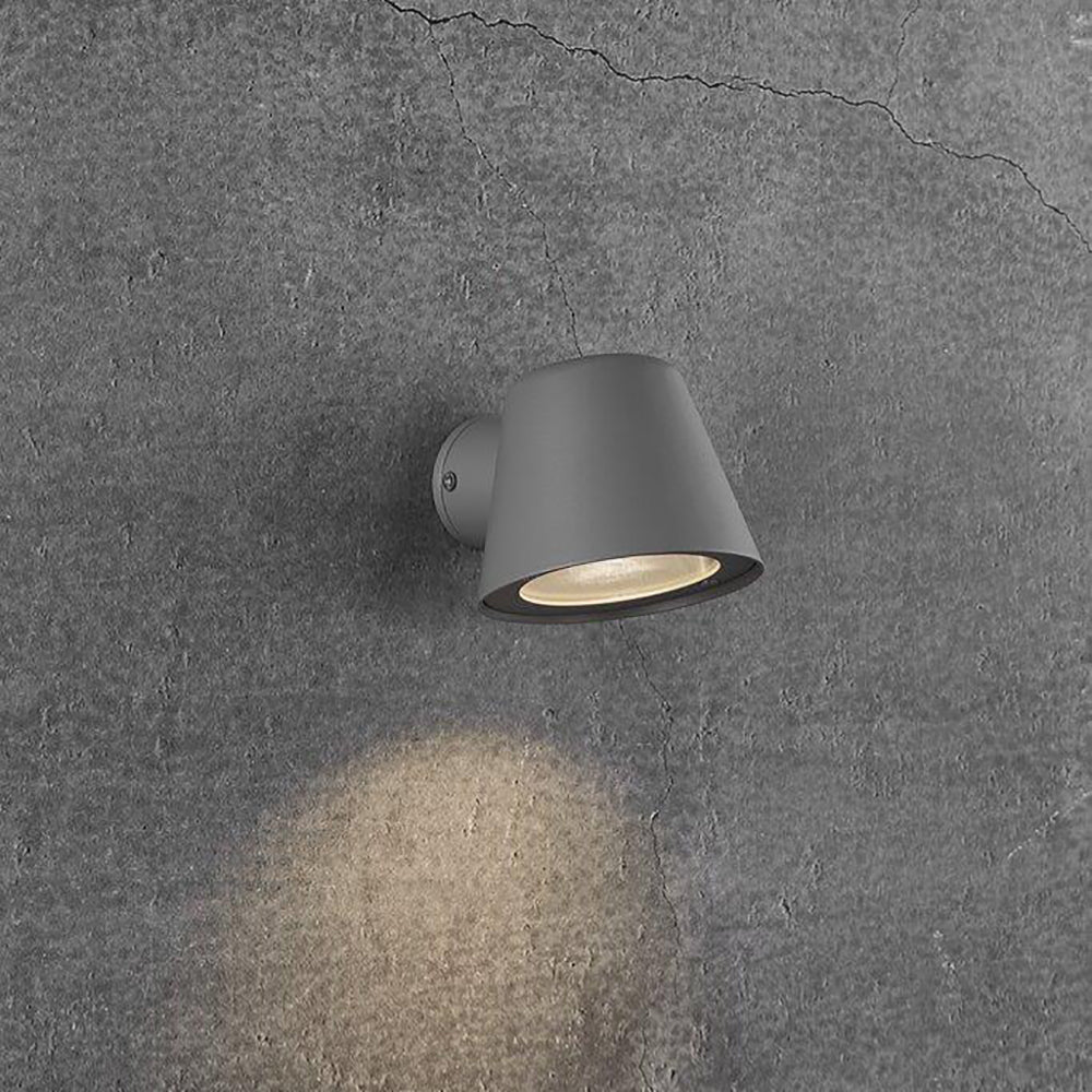 Nordlux Aleria - applique d"extérieur - 14,7 x 11,5 x 11,3 cm - IP44 - gris