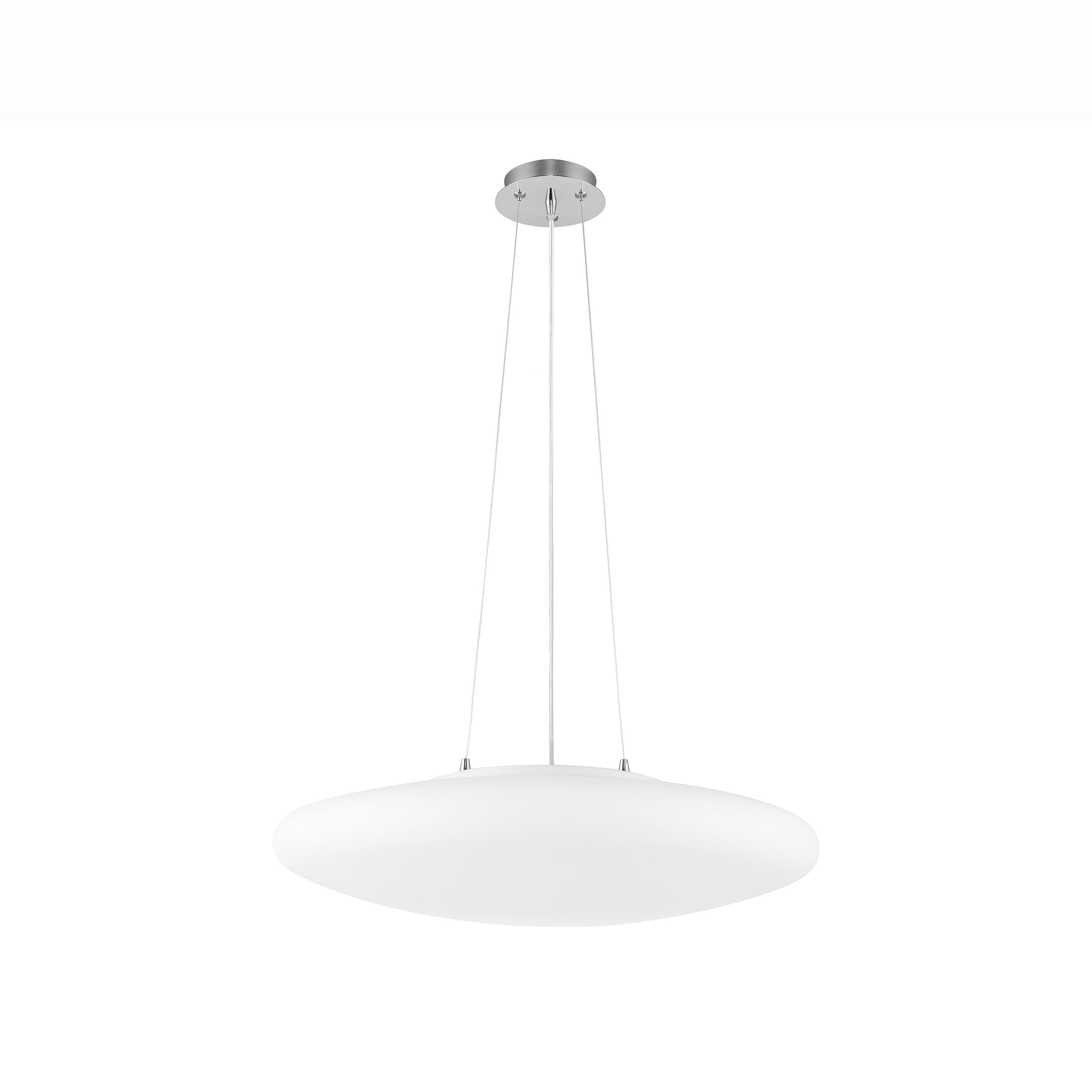 Nova Luce Pressione - lampe suspendue - Ø cm - opale