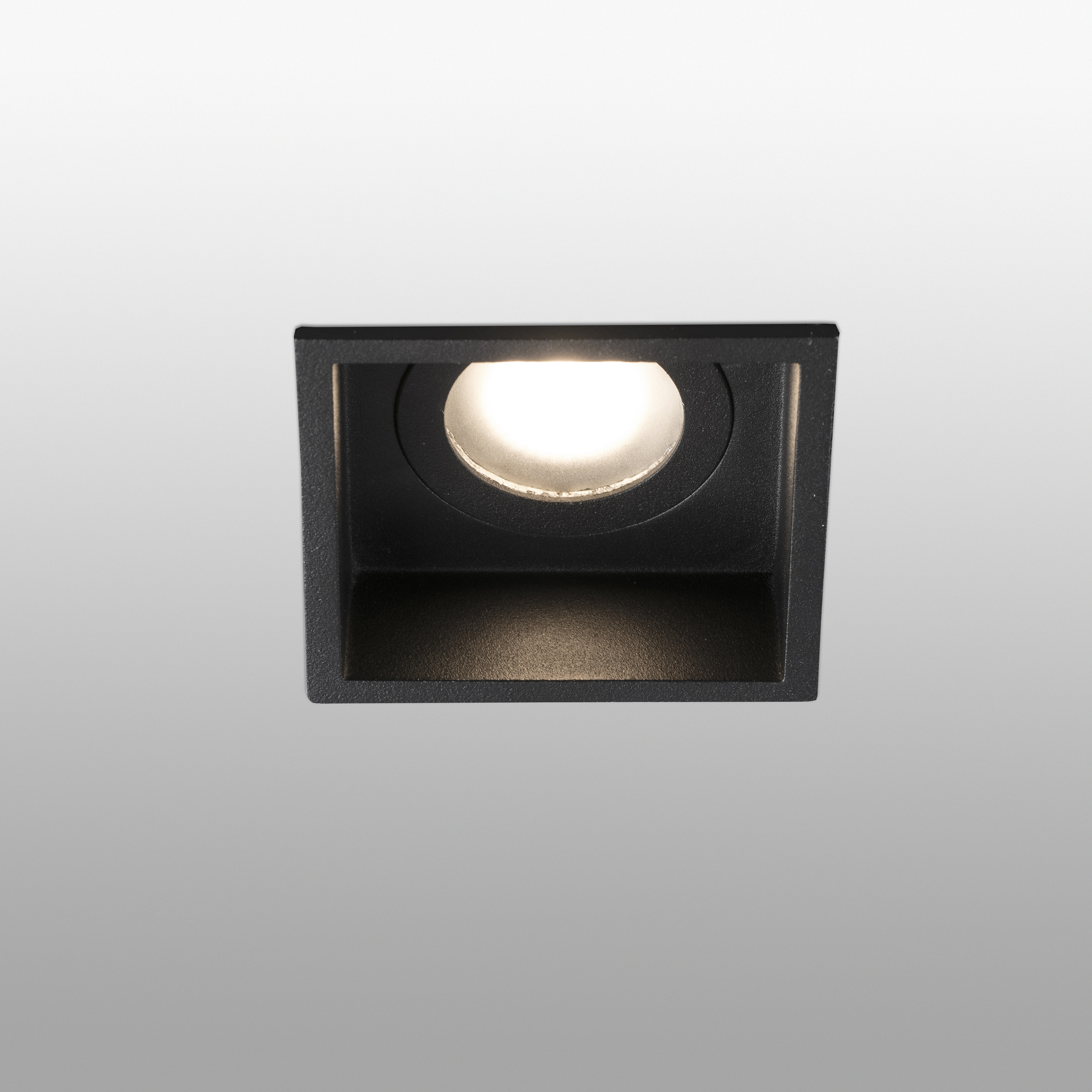 Faro Hyde - spot encastrable - mm, mm encastrable - IP44 - noir mat