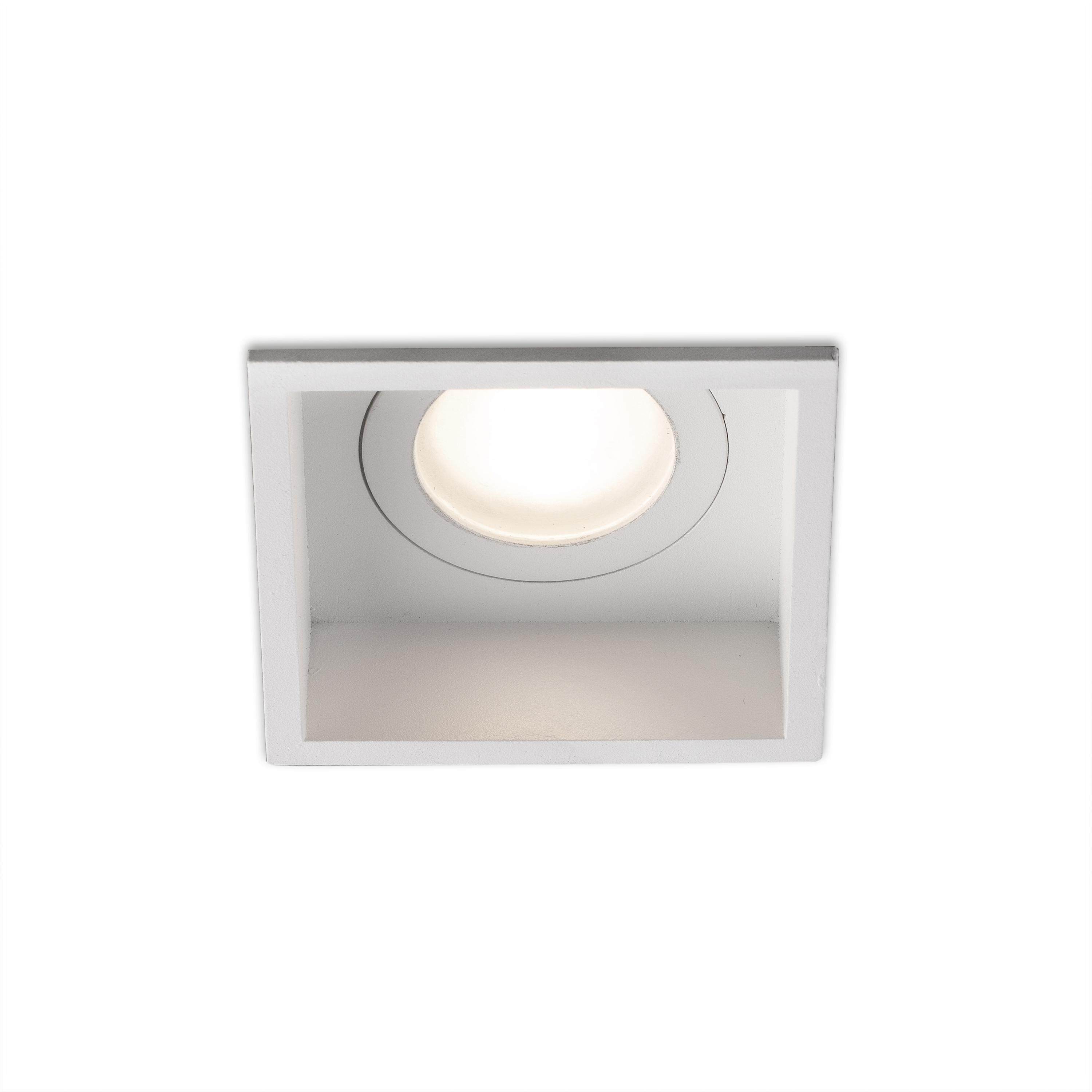 Faro Hyde - spot encastrable - mm, mm encastrable - IP44 - blanc mat