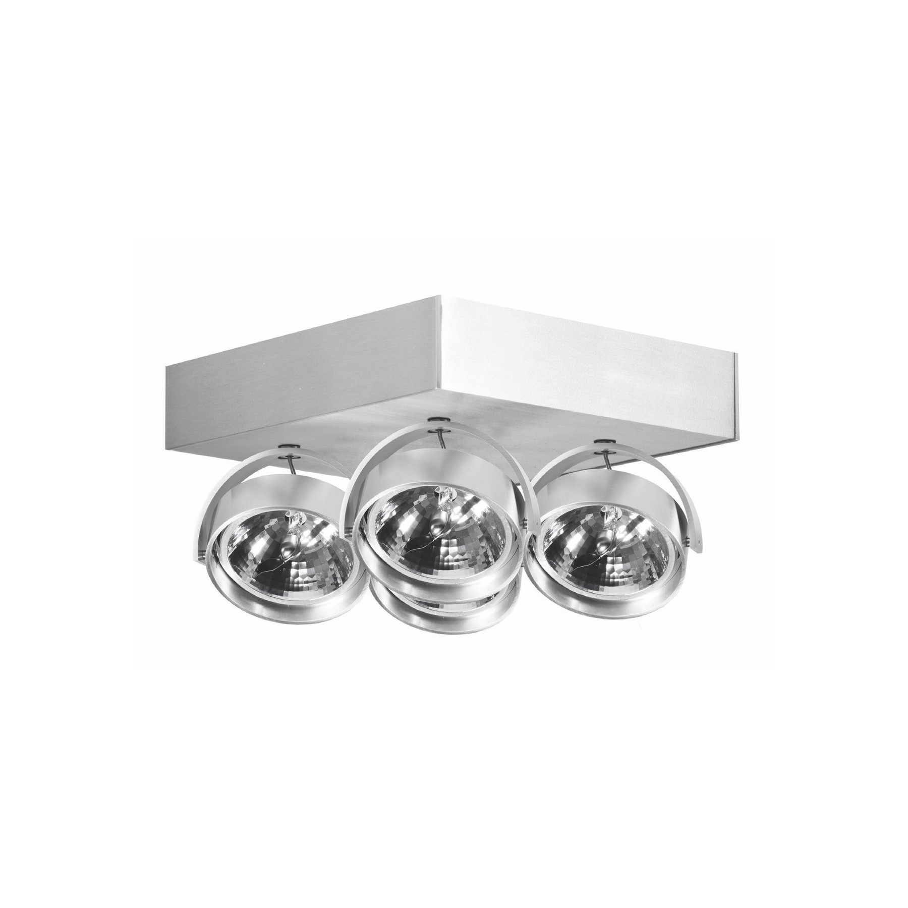 Artdelight Dutchess - spot en saillie 4L - x - aluminium