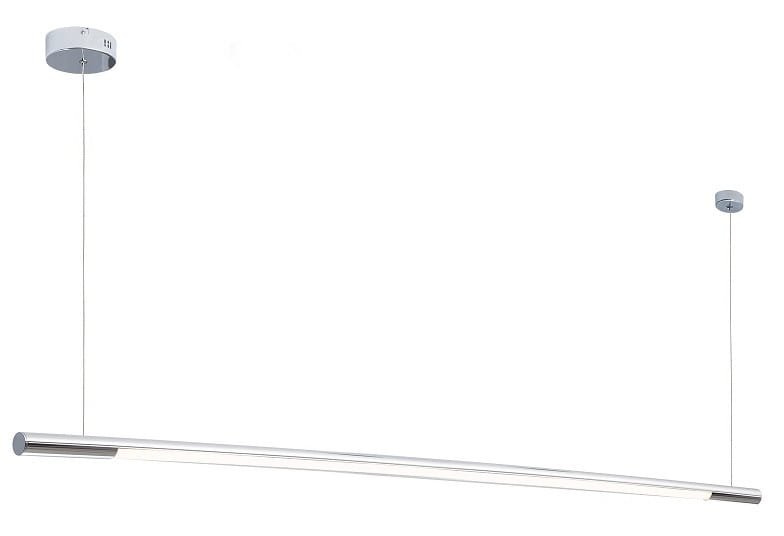 Maxlight Organic Horizon - lampe suspendue - cm - 26W LED dimmable inclus - chrome